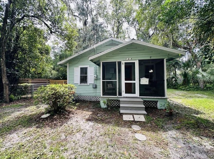 UNIQUE DUCKPOND PROPERTY! This house is located at the far southern end of this lot and the City of Gainesville will accept this house as an ADU. Hence, you can build the main house on the remainder portion of the lot. Hence, you can build an 1,800 SF house on the portion of the lot in the center and northern portion of the lot. You are getting an existing house and a buildable lot all in one property. The Duckpond area is a highly desirable area of the city and here one can get both a house and a buildable lot in one purchase.