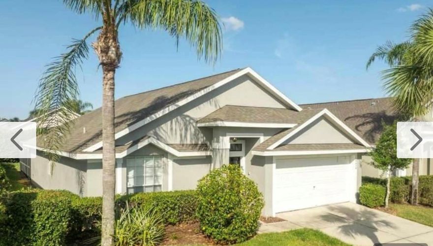 Gorgeous House - Professionally Decorated -  FULLY FURNISHED - Pool Home with Amenities - within 15 minutes of Disney! This 4 bed, 2 bath home has a 2018 roof and an extra large lenai (36X24) for outdoor fun! Fully Renovated . The appliances are updated as well. The Glenbrook HOA covers so much: Yard maintenance of each home, cable, internet,, and amenities, including clubhouse, tennis courts, sand volley ball, playground, fitness room, and large community pool.Can be used as primary home or as an investment ! Come see this today