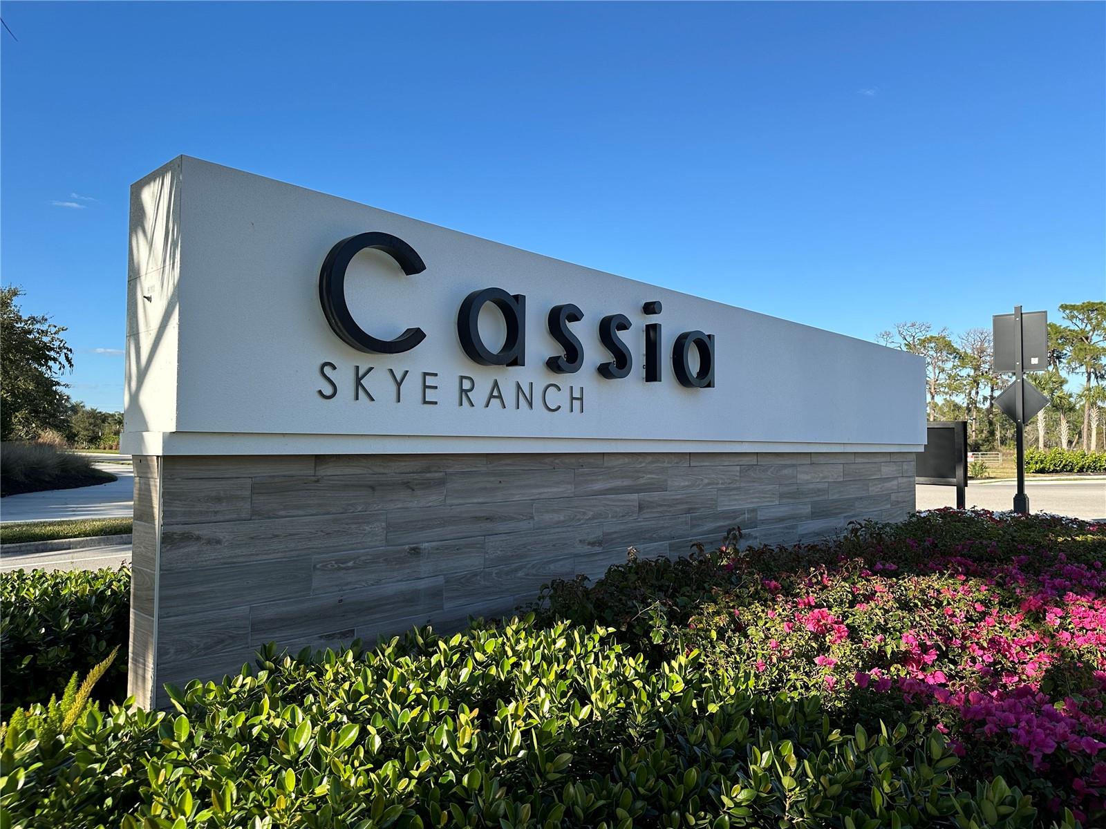 CASSIA AT SKYE RANCH - Residential