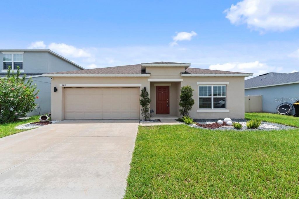 Photo of 588 Meadow Bend Drive, Davenport, FL 33837 (MLS # S5140745)