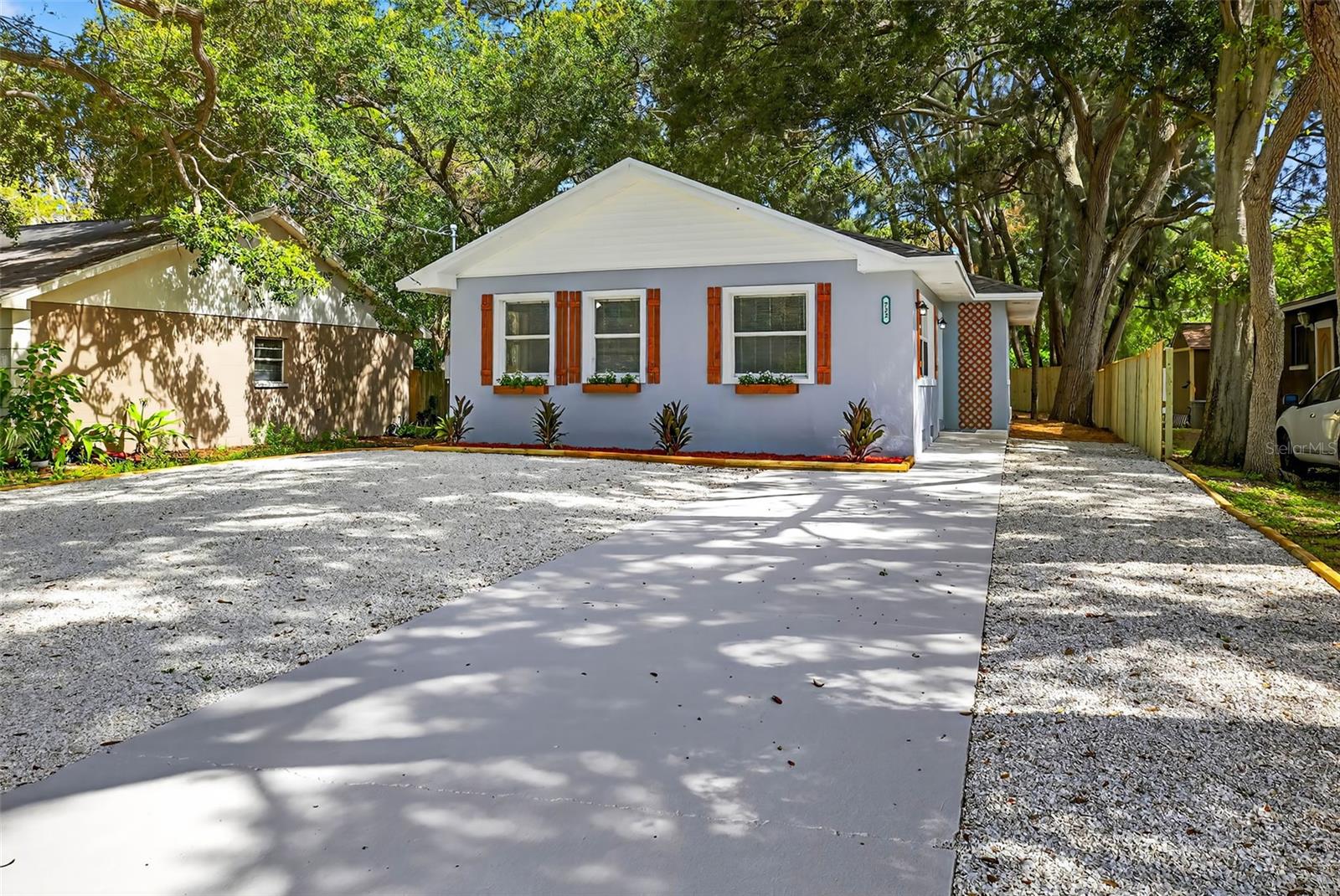 The seller is offering generous $15,000 closing cost assistance to buyers with full price offer for this fully renovated home in the heart of Largo. With a brand new 2025 roof, HVAC 2025 this stunning 3-bedroom, 2 bathrooms, this property offers an exceptional lifestyle in one of the city's prime areas. This home was designed with comfort in mind, featuring ample size bedrooms and a smart layout that maximizes every square foot. The bathrooms are perfect for relaxation after a long day! One of the bedrooms is adjacent to a bedroom making it a master suite. Enjoy the elegance of freshly laid LVP floors, which are not only beautiful but incredibly easy to maintain. The kitchen, the heart of any home, is a dream come true for cooking enthusiasts, with brand new cabinets, brand-new stainless-steel appliances and quartz countertops. Private fenced-in back yard is wonderful for entertaining and relaxation in sunny Florida days and creating unforgettable memories. And for your peace of mind this home is located in a flood-free zone, providing you with security and protection. This home offers you the opportunity to live in great location, close to everything you need. The home is located within 15 minutes' drive to white sands of Clearwater Beach. Please come and discover for yourself everything this incredible property has to offer. You will love it! *The seller is open to help with closing concessions with an acceptable offer*