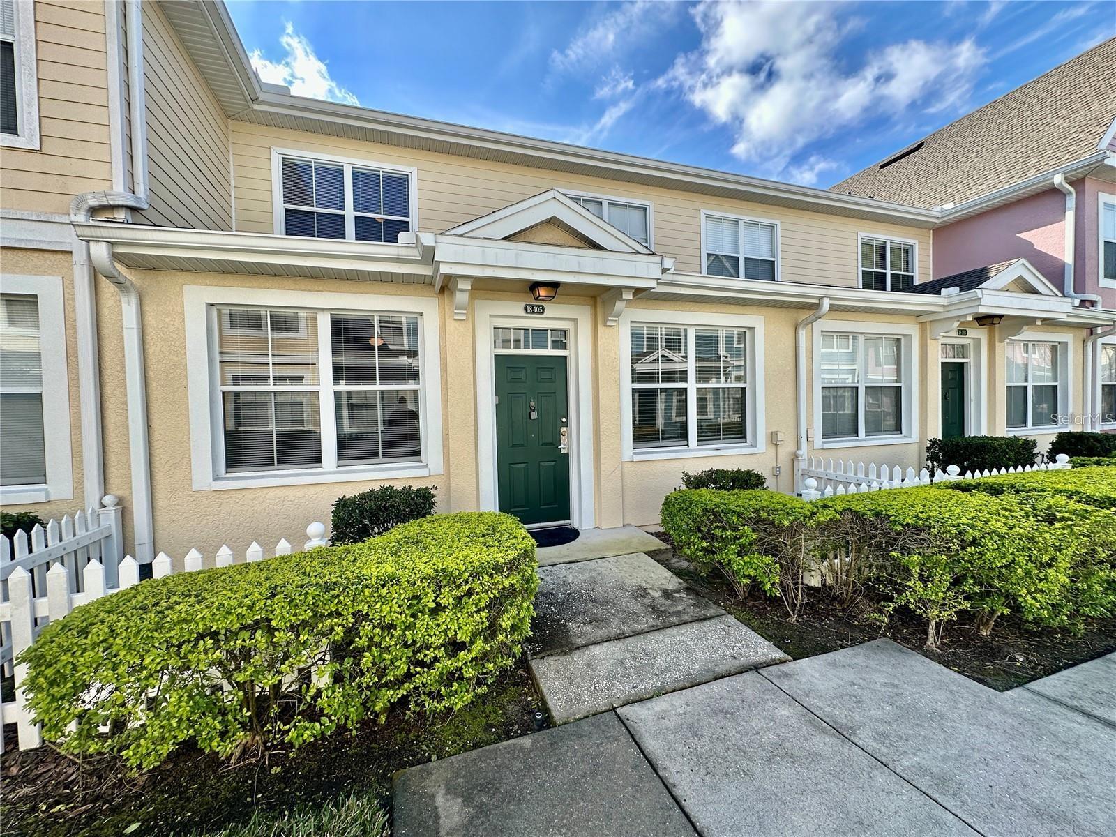 Enjoy resort-style living with access to community pools, a fitness center, clubhouse, and walking trails, all within a secure gated community. This spacious home features an open floor plan with modern finishes, abundant natural light, and comfortable bedrooms, offering both style and functionality. With the flexibility for short-term rentals, it’s a great opportunity for investors or those seeking a vacation retreat. Ideally located just minutes from Disney, Universal, shopping, dining, and major highways, it combines convenience with lifestyle. Plus, exterior maintenance and landscaping are covered by the HOA, giving you the benefit of low-maintenance ownership.
