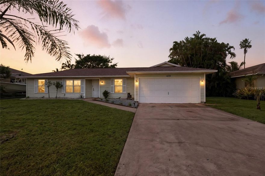 This beautifully maintained home combines comfort, convenience, and the perfect Southwest Florida lifestyle. Featuring a brand-new roof (2023), a well-kept AC system (2018), and all water/sewer assessments PAID, it’s truly move-in ready.

Step inside to find tall ceilings and an open floor plan that make the living spaces feel bright and spacious. Enjoy two separate living areas, a dining room, and a cozy breakfast nook—ideal for both entertaining and everyday living. The split-bedroom design provides privacy, while the screened lanai and fenced backyard with a mature banyan tree create a peaceful outdoor retreat with room to add a future pool. A large 2-car garage offers plenty of storage.

Beyond the home, you’ll love the prime location—just minutes to Del Prado Blvd, Veterans Parkway, shopping, dining, medical facilities, and top-rated schools. Quick access to Fort Myers, white sandy beaches, and boating along the Caloosahatchee River make this one of Cape Coral’s most desirable neighborhoods.

Whether you’re a first-time buyer, snowbird, or investor, this home offers excellent value and a lifestyle that’s hard to beat.