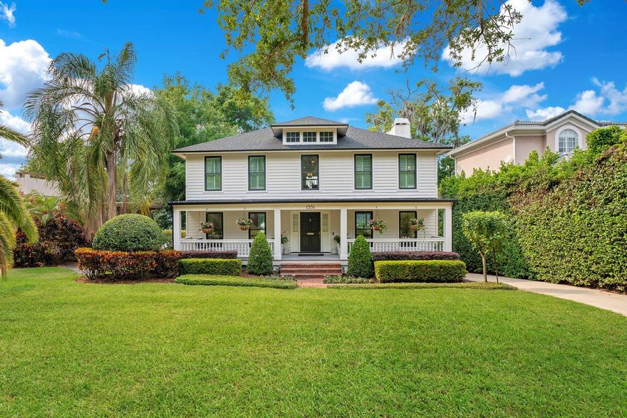 Captivating and bathed in abundant natural sunlight, this enchanting 4 bed, 3.5 bath home sits nestled in the heart of Winter Park, boasting over 60' of serene Lake Sylvan frontage. Recently renovated to perfection, this residence seamlessly combines charm with modern elegance. Step inside to discover a haven flooded with natural light, accentuating the stunning hardwood floors and welcoming atmosphere. Entertaining is a breeze with three wood-burning fireplaces, including one in the formal living area, where glass sliders offer panoramic lake views. The heart of the home lies in its gourmet kitchen, featuring stainless steel Bosch appliances, glass cabinetry, and a generously sized butcher block island—a culinary delight and a gathering space for friends and family. Upstairs, the luxurious master suite features cozy wood burning fireplace, his/her walk-in closets, and a spa-like bath boasting a zero-entry shower, soaking tub, and marble countertops—a true retreat for relaxation. Flexibility with a lower level that can serve as a fourth bedroom, home office, or game room, and added gym, while the transformed garage into a second family room and bedroom suite adds even more functionality and style. Step outside where a large front porch, newer back Trex deck, and downstairs patio invite you to enjoy breathtaking lake views . Impeccable additional upgrades in 2021, including a new roof, electrical updates, fresh paint, and modern lighting fixtures, ensure both beauty and functionality. Conveniently located just minutes from Park Avenue shops and restaurants, top-rated schools, and Rollins College, this home offers the quintessential Winter Park lifestyle. Water enthusiasts will appreciate the option for a dock for pontoon boats, kayaks, paddleboards and fishing making this residence perfect for those who crave the tranquility of lakeside living combined with the convenience of urban amenities. Motor boats not permitted. Don't miss the opportunity to experience the captivating charm and natural beauty of this Winter Park gem.<div style="padding:56.25% 0 0 0;position:relative;"><iframe src="https://my.matterport.com/show/?m=UN1Zg9YAWtQ&mls=1" frameborder="0" allow="autoplay; fullscreen" allowfullscreen style="position:absolute;top:0;left:0;width:100%;height:100%;"></iframe></div>