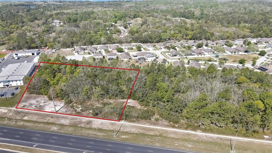 You do not want to miss this opportunity to own 2.55 Acres of Prime Commercial land with C2 Zoning on US Highway 19! With over 44,500 vehicles passing by each day, this is a great opportunity to jump-start your business ventures! Not only does this land have 300' of Frontage, the Parcel Next Door is also available with 3.56 Acres and 525' of Road Frontage (MLS# W7874014), for a total of 6.11 Acres on US 19 and 825' Frontage. This listing will not last long. Make your offer today! (Possible owner financing with minimum 30% down payment)