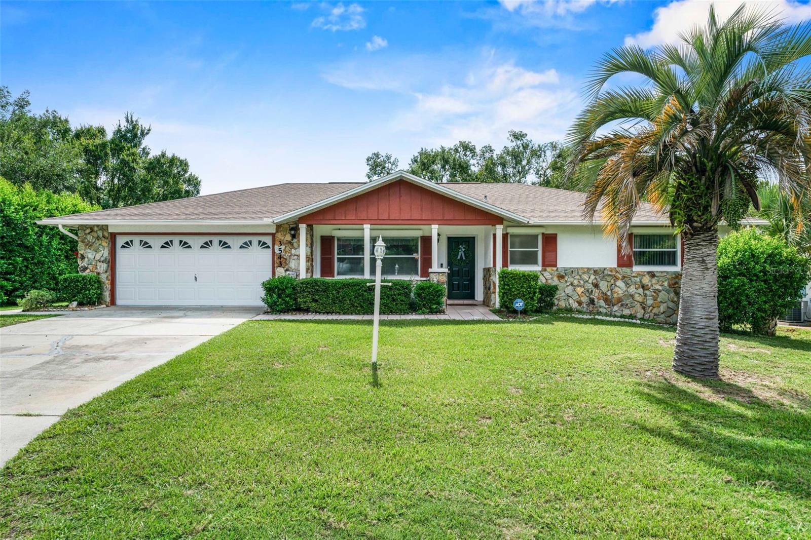 Here is an opportunity to move in and start enjoying life. The large items are all done, come and make this home your own! Freshly painted interior, newer roof, hvac and electric panel. Enjoy an afternoon or evening on the back patio grilling, looking over your colorful landscape. This home has generously sized rooms and also has added space in florida room accessed from either the breakfast nook and the den. The kitchen has loads of cabinet space, so all your gadgets have a home, no need to crowd your counters. Appliances are newer too, interior laundry and large 2 car garage and so much more. Come check it out.