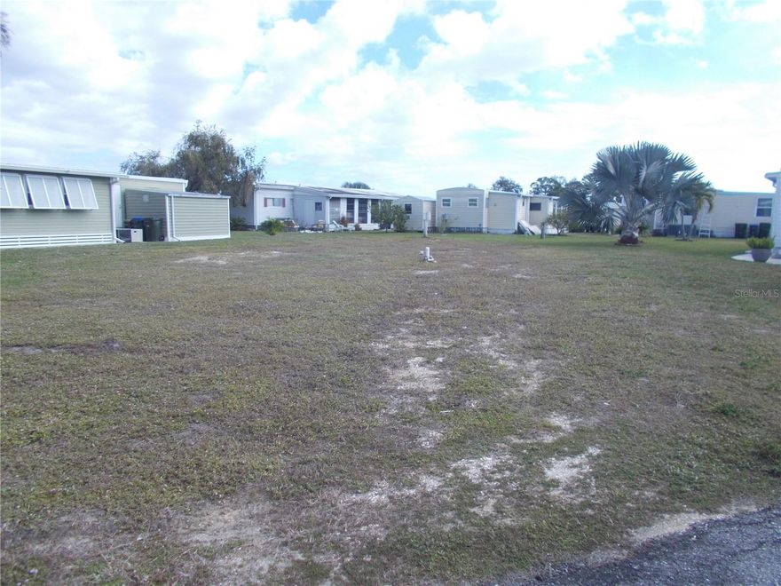 VACANT LAND in the sought after Gated Community of Holiday Park and in the Pet Section. The land is located on Kilohee Court, in the cul-de-sac and is 6100 square feet. In Holiday Park you own the land with a deed and the maintenance fee $2340.00 a year ($195.00 a month) is included in your taxes. Holiday Park offer many amenities including 2 Pools, Tennis Courts, Pickle Ball, Bocci, Shuffleboard, Laundry Library, Horseshoes, Bingo plus other card games, Fitness Room and so much more. This home has been pulled off and electric and water are in place. This is a perfect place for your new manufactured home. Come and see!