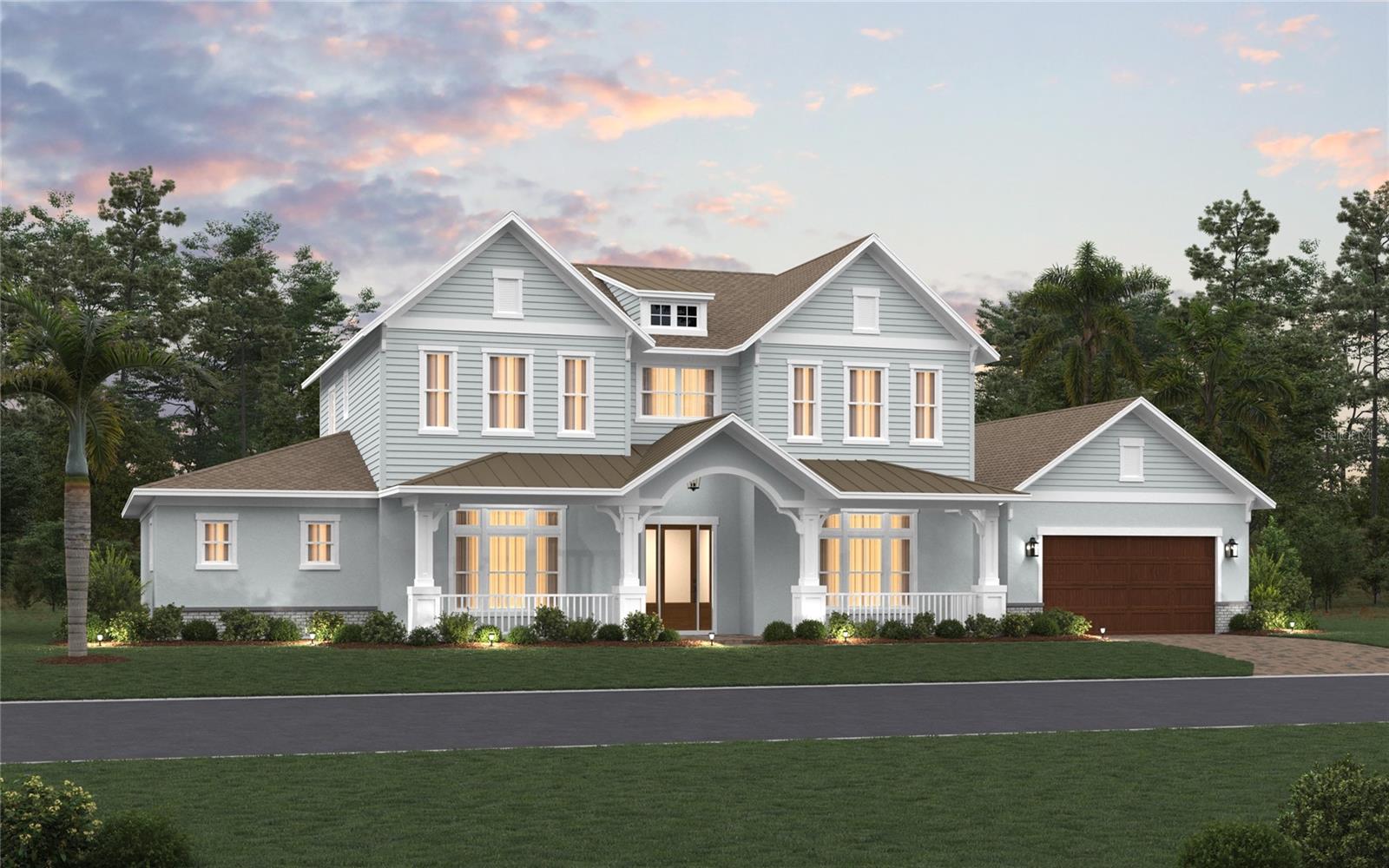 Under Construction. This stunning new construction home features everything you've come to expect from New Legacy Homes! Situated in the highly sought-after Roosevelt, Coleman, and Plant school district, this home boasts over 4,800 SQFT of living space, including 5 bedrooms, 5 1/2 bathrooms, bonus/rec room, study, and 3-car tandem garage, as well as a coveted first floor primary suite! Enter through the two-story foyer flanked by the formal dining room and den/study and into the great room and gourmet kitchen. The kitchen showcases modern style and comfort, with Fisher & Paykel appliances, oversized island including storage and seating, custom cabinetry with 42' uppers, pot filler, eat-in space and huge walk-in pantry. All of this overlooks your luxurious pool/spa, outdoor kitchen, backyard and lanai that is made for entertaining. The first floor layout is a split bedroom plan offering ultimate privacy for the owners and their guests. The well appointed primary suite includes tray ceilings, an expansive bathroom with soaking tub, stand alone shower, and custom walk-in closet.
The second floor consists of three additional bedrooms with en suite bathrooms and walk-in closets, a massive bonus/rec room, and a flex room that would be great for homework, crafting, gym, etc..
Elan home automation system, 8' doors, first and second floor laundry, level 5 smooth drywall finish, moldings, built-ins, and custom wine display area off the dining room, are just a few of the custom interior features this home has to offer. Impact resistant windows and doors, Icynene spray foam insulation, and Hardie siding ensure that this Energy-Star certified home will stand the test of time and weather. With its prime central location, oversized lot (12,000sqft) and meticulous attention to detail, this home embodies the best of South Tampa living. Experience the perfect fusion of luxury and functionality in this stunning property.