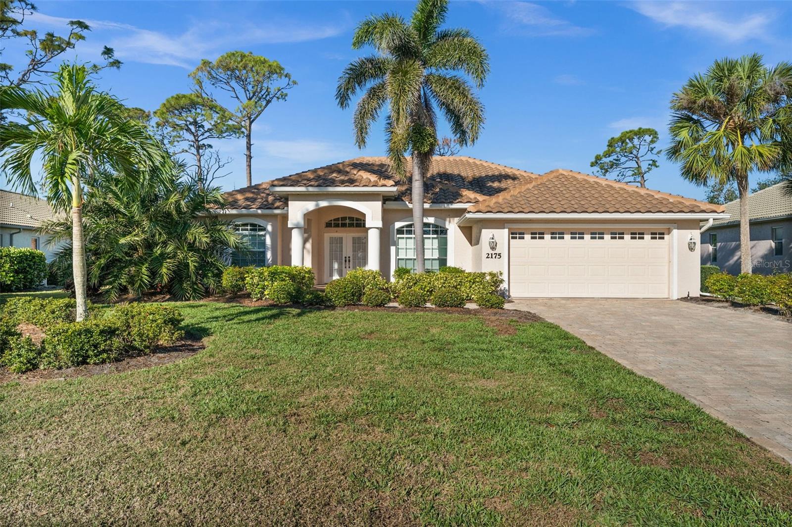 Welcome to this beautifully maintained 3-bedroom, 2-bath home in the highly desirable gated community of Calusa Lakes. Nestled among lush landscaping, this property offers breathtaking golf course views. A new roof was installed in December 2021, and the completely new lanai cage was added the same year. The private pool, equipped with a new heater in 2022, provides the perfect space for relaxation.
Inside, the spacious owners' suite features two walk-in closets, direct access to the pool and an ensuite bath with a walk-in shower and soaking tub. The kitchen boasts granite countertops, stainless steel appliances from 2019, a pantry, and plenty of storage. A separate laundry room with a sink and additional cabinetry enhances convenience.
The home’s design allows for seamless indoor-outdoor living with sliding glass doors opening to a covered and screened lanai. The double front doors create an elegant entrance, while the two-car garage provides ample space for parking and storage.
Located on a semi-private golf course, residents can enjoy tennis, pickleball and an active lifestyle. With no CDD fees, low quarterly HOA fees and underground utilities, this community offers exceptional value. Just minutes from world-renowned beaches, top-rated restaurants, shopping, cultural activities and the new Sarasota Memorial Hospital, this home is in a prime location. Schedule your showing today!