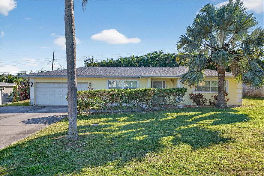 Prime Location, Solid Bones, Unlimited Potential
Located less than a mile from world-class beaches in unincorporated Largo with no HOA and no rental restrictions, this 2-bed, 2-bath pool home sits on an oversized lot tucked far back off the main road for added privacy. Offering a rare combination of structural integrity and creative freedom, this property is a premier choice for a custom residence or high-end rental.
The "heavy lifting" is already complete. All windows and doors are Low E double-pane rated for 185 mph winds. The home features a whole-home generator, an updated electrical panel with expansion capacity, a 2016 roof with a transferable warranty, a newer AC, and a fully re-piped interior. The kitchen was updated in 2013 with custom cabinets, granite countertops, and double ovens.
The open-concept layout maximizes natural light and flow, extending seamlessly to the outdoors. The primary suite offers a private bathroom and double closets for ample storage. Practicality meets convenience with a spacious 2-car garage featuring in-garage laundry hookups. The large screened-in lanai provides a comfortable retreat, keeping out mosquitoes and shedding leaves while you enjoy the pool and patio. The oversized lot includes a side yard with significant potential for boat or travel trailer parking, an oversized concrete driveway, and a 10x10' shed wired for electricity. Enjoy the best of the coast with world-class beaches, shopping malls, restaurants, and grocery stores all less than a mile away. Outdoor enthusiasts will appreciate being minutes from the Pinellas Trail and several beautiful local parks.
With all major systems modernized, the interior is ready for your personal touch. Update the bathrooms, refresh the paint, and install your choice of flooring to create a space that perfectly reflects your style—or capitalize on the opportunity to add instant equity through strategic cosmetic improvements.
Schedule your tour today to see the unlimited potential of this coastal gem