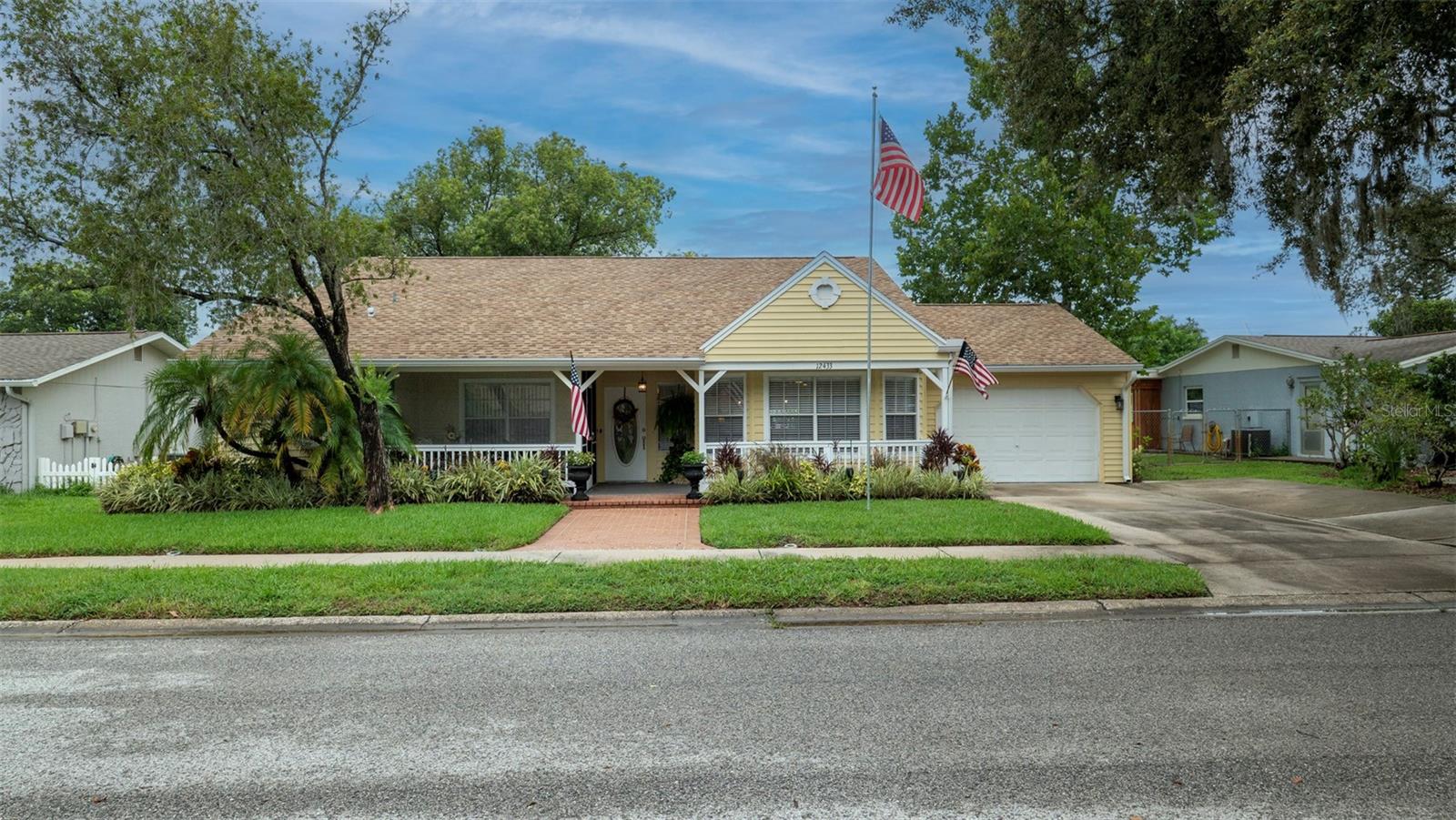 Welcome to your dream home in the heart of charming Hudson, FL!
This beautifully updated single-family residence offers 3 spacious bedrooms, 2 modern bathrooms, and 1,787 square feet of comfortable living space. You'll love the convenience of the attached 1-car garage, providing plenty of room for both parking and storage.
Step inside and be greeted by a bright, open layout featuring an upgraded kitchen and bathrooms, all adorned with elegant granite countertops. The kitchen includes generous counter seating—perfect for casual meals, entertaining, or simply enjoying your morning coffee.
Stylish vinyl plank flooring runs throughout the main living areas, while the two guest bedrooms are comfortably carpeted for added warmth.
Enjoy Florida living at its finest with not one, but two screened porches—front and back—as well as a spacious lanai, ideal for relaxing or hosting guests. The fenced yard adds a touch of privacy and charm to your outdoor space, featuring a new 6' vinyl privacy fence installed in August 2021.
This home has seen a number of recent upgrades for your peace of mind, including a new A/C unit (September 2020), new roof (August 2021), and new 6" rain gutters installed in June 2023. A cozy wood-burning fireplace adds a touch of warmth and character—perfect for cool evenings.
This home combines comfort, style, and functionality—all in a welcoming neighborhood close to everything Hudson has to offer.
Don't miss your chance to make this inviting home yours—schedule a private showing today!