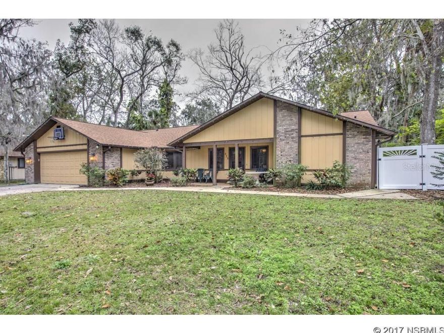 BACK ON THE MARKET!!! LAST DEAL FELL THROUGH DUE TO FINANCING. THEIR LOSS IS YOUR GAIN. PULL OVER AND STOP THE CAR BECAUSE THIS IS IT!!! This 3 bedroom home is almost 2500 square feet of living and could be considered to have a 4th bedroom/in-law suite. The back porch/Florida room is enclosed with new hurricane rated windows and is included in the living space under heat and air. Your new home has an open floor plan with large kitchen that features a center island with cook-top, eat in counter top and enough cabinets to make Paula Dean jealous. Enjoy a movie with the family by the freshly serviced, wood burning fireplace after dinner in your formal dining room or take a nice walk in the gorgeous community of Banbury which is zoned for the Creek schools by the way. The roof was just replaced in May and the water heater is only 3 years old. The Air conditioner is only 5 years old and the laminate wood floors are brand new. This beautiful home is enclosed with a vinyl fence and is equipped with an irrigation system powered by well pump. This house has so much to offer and the only thing missing is you! Please call today for a private showing. ;Water: City