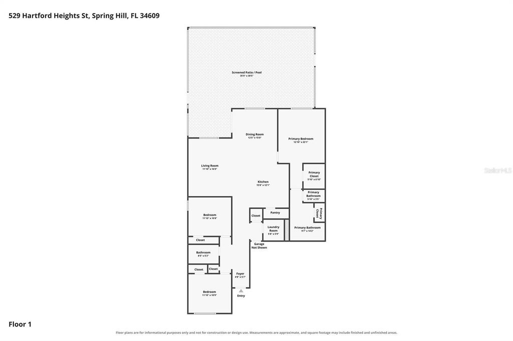 Photo of 529 Hartford Heights Street, Spring Hill, FL 34609 (MLS # W7890379)