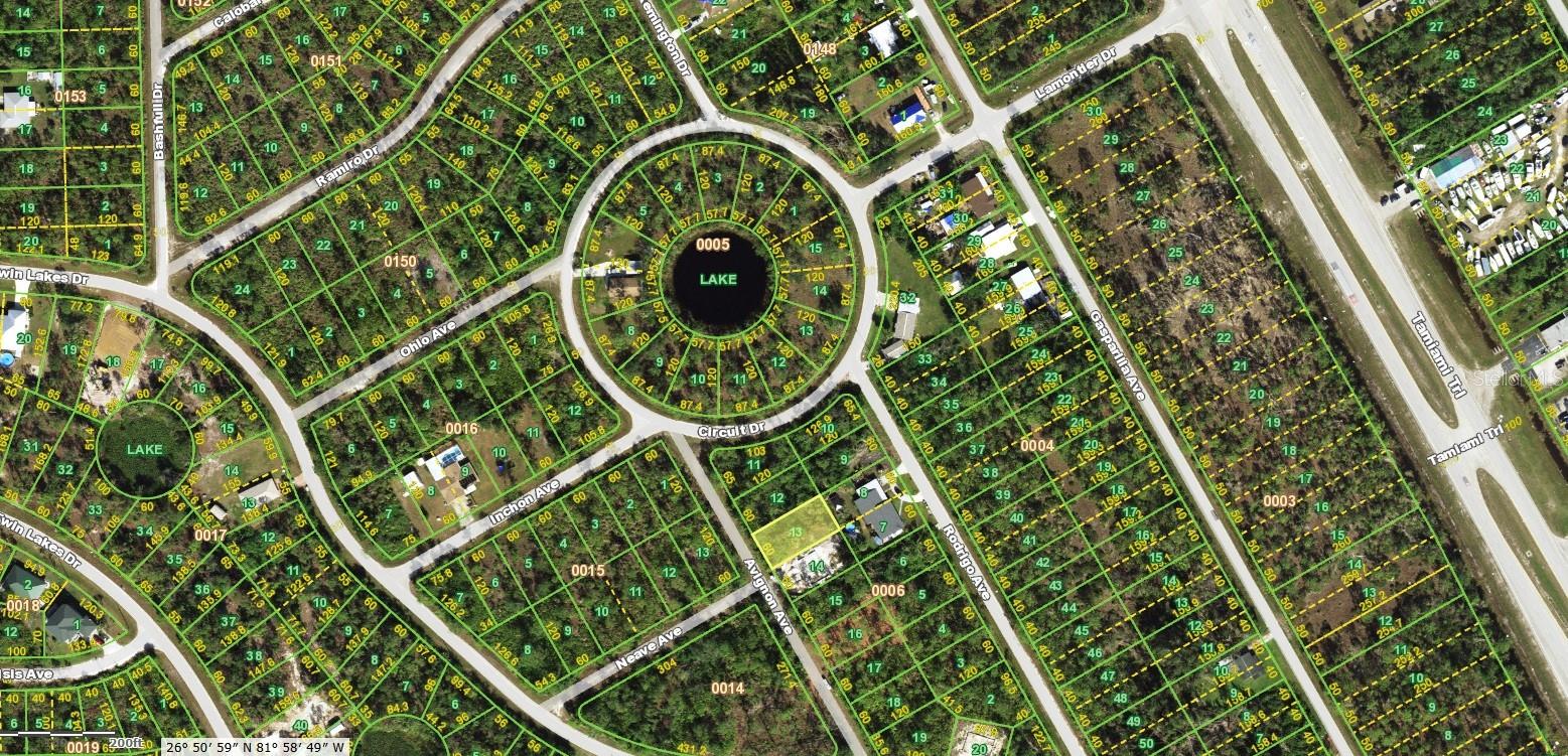 Great investment opportunity! Punta Gorda is one of the fastest growing cities in SWFL. This property is 2 blocks from Highway 41 and 7 minutes from I-75 for easy commuting. Power close by with a home built next door. This will not last long, grab this lot TODAY!