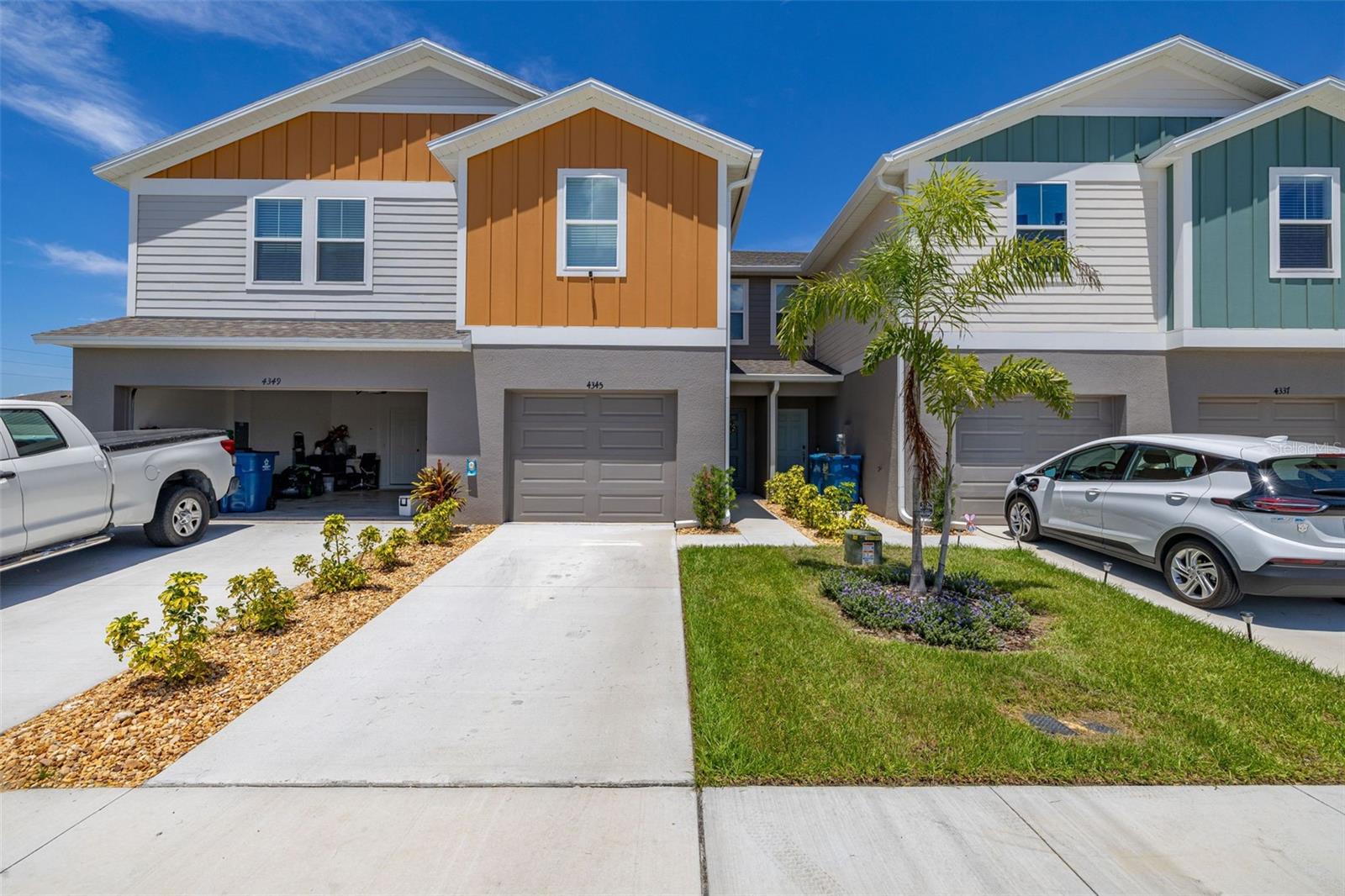 Welcome to The Barcelona – a beautifully designed two-story townhome located in the serene community of Grove at Crosswinds in Haines City, FL. Just six months old, this modern home is move-in ready—no need to wait for new construction!
This thoughtfully crafted residence offers three spacious bedrooms and 2.5 bathrooms, with all bedrooms conveniently located on the second floor for added privacy. The primary suite is generously sized and comes fully furnished, making it a true retreat.
Downstairs, enjoy an open-concept main floor where the kitchen, dining area, and living room flow seamlessly together—perfect for everyday living and entertaining. The first floor is also fully furnished, and a large covered lanai expands your living space outdoors, ideal for relaxing or hosting guests. The one-car garage adds convenience and extra storage.
Nestled just off Baker Dairy Road, Grove at Crosswinds is a peaceful hideaway only 10 minutes from the shops and entertainment of Posner Park and the scenic charm of Lake Eva Community Park. Ideally situated between Lakeland and Orlando, you’ll enjoy easy access to both cities while savoring the quiet charm of Haines City.
Whether you're a first-time buyer, seasonal resident, or investor, this is a rare opportunity to own a stylish, nearly-new townhome in a fast-growing area. Furnishings included, premium location, and no construction delays—this one checks all the boxes!