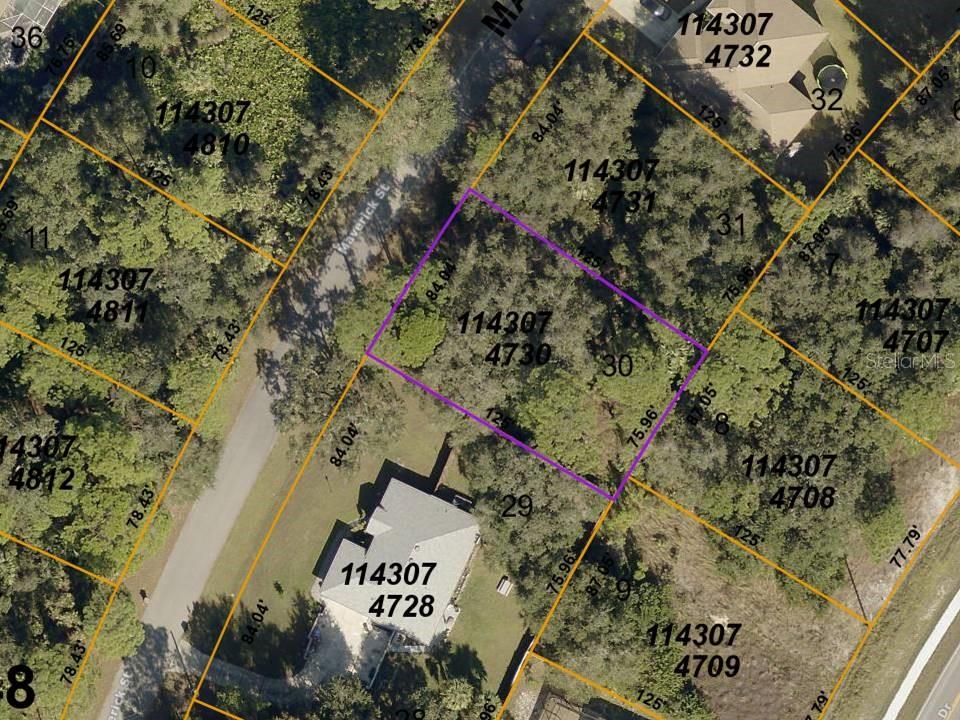 This Residential Lot sits in a quiet neighborhood located in young and growing North Port, one of the most popular locations to live. NOT IN A FLOOD ZONE. No deed restrictions or HOA fees. Excellent location, peaceful neighborhood, minutes from I-75 & Tamiami Trail! Convenient to Florida’s best beaches, golfing, public boat ramps, marinas, shopping, physicians, water park, Atlanta Braves Spring Training Stadium, Tampa Bay Rays Spring Training Stadium, Historic Riverfront Downtown Punta Gorda & Fishermen’s Village, and a short drive to Sanibel, Venice, Fort Myers, and Boca Grande, etc. All information deemed reliable, but not guaranteed; buyer to confirm all.