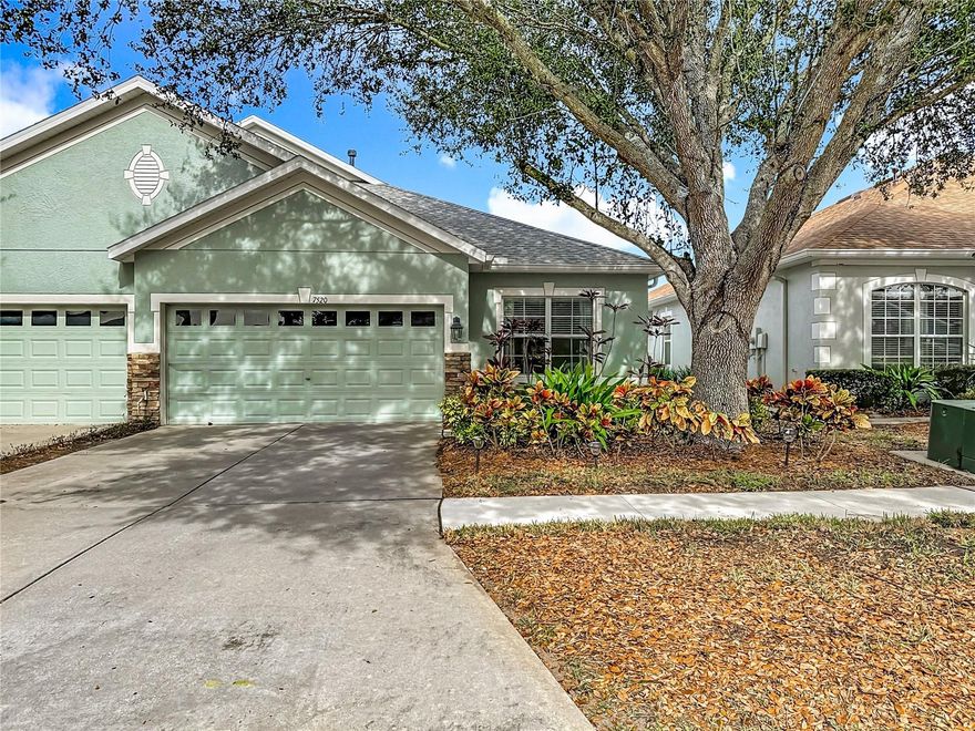 One of the most affordable homes available in the popular Covington Park community, conveniently located in Apollo Beach FL, about a mile from I75, also convenient to 41 and 301! This very well-maintained home has already been inspected, with a 4 point inspection from January 2026 available! No need to bring your lawnmower, as the HOA maintains your lawn!  You also have access to multiple community pools, with one right across the street from YOUR new home!  Many recent updates include a new roof (2025), new HVAC (12/2024), water heater (2024), new Bosch dishwasher (2025), new garbage disposal (2024), exterior paint (2025), rescreened lanai (2025), crown molding in the living room and kitchen, and more!  Don’t miss the very cool, modern ceiling fans, and mango trees in the back yard! Besides the community pools, the buyer of this home will enjoy many other community amenities – pools, children’s splash pad, tennis court, basketball court, updated clubhouse with an updated gym, large clubhouse room available for rent(starting less than $100), playground, walking/biking trails, dog parks (separate for large/small breeds), and more!  There are also community events for many holidays! There are several great school choices including charter/magnet schools very close by and a popular, highly rated elementary school just a few minutes walk away!  This home is also just a few minutes from the newest YMCA in the Tampa area, St Josephs South hospital, Apollo Beach Nature Preserve, The Manatee Viewing Center, waterfront dining (Circles, Finns, etc.) and much more!  Don’t wait, schedule your showing TODAY!
