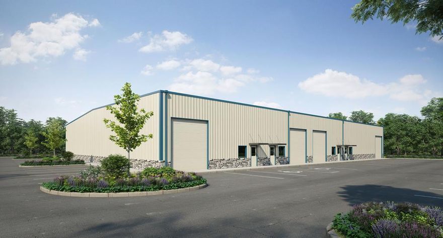 Under Construction. New industrial construction to be ready for occupancy Q1 2025.  Ideal location in the heart of Palm Coast with easy access to US Hwy 1, I-95 and Palm Coast Parkway.  The site contains 7 acres and 2 buildings to be built of steel construction, 14' high roll up doors, office and restroom.  Tenants to be responsible for water and electricity by separate meters.  Building 2 to contain 16,000 sf separated into two 8,000 sf units.  The building will be constructed in steel and site to be fully landscaped.  Parking area will include approximately 50 spaces including handicap spaces.  Opportunity to enter the growing Palm Coast market with ample labor pool, significant residential growth, medical expansion and all close to the beach.  Contact agent for additional demographic information and area statistics.