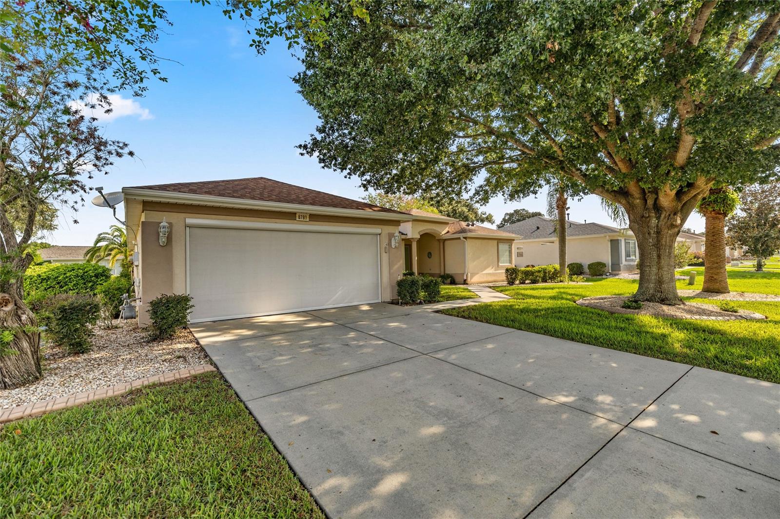 Located in the highly sought-after 55+ Del Webb Spruce Creek Golf & Country Club, this beautifully maintained Providence Model 3-bedroom, 2-bathroom home offers comfort, style, and peace of mind with major recent updates.
Step inside to find cathedral ceilings and a bright open kitchen that flows seamlessly into the living and dining areas, perfect for both everyday living and entertaining. The split floor plan ensures privacy, with a spacious primary suite featuring a double vanity bath and plenty of storage. Relax year-round in the enclosed lanai, an inviting spot for morning coffee or evening gatherings.
This home has been thoughtfully updated for worry-free living:
• New Roof – April 2025
• New HVAC – September 2024
• New Water Heater – June 2025
• Updated Smoke & CO2 Alarms – August 2025
As an added bonus, a 2021 electric 4-seater Club Car golf cart is available for purchase and can be included with the sale—perfect for enjoying the golf course and community amenities.
Del Webb Spruce Creek residents enjoy championship golf, resort-style pools, fitness centers, pickleball, tennis, clubs, and endless activities, making every day feel like vacation.
Don’t miss your chance to own this move-in ready gem in one of Central Florida’s premier active adult communities. Schedule your showing today!