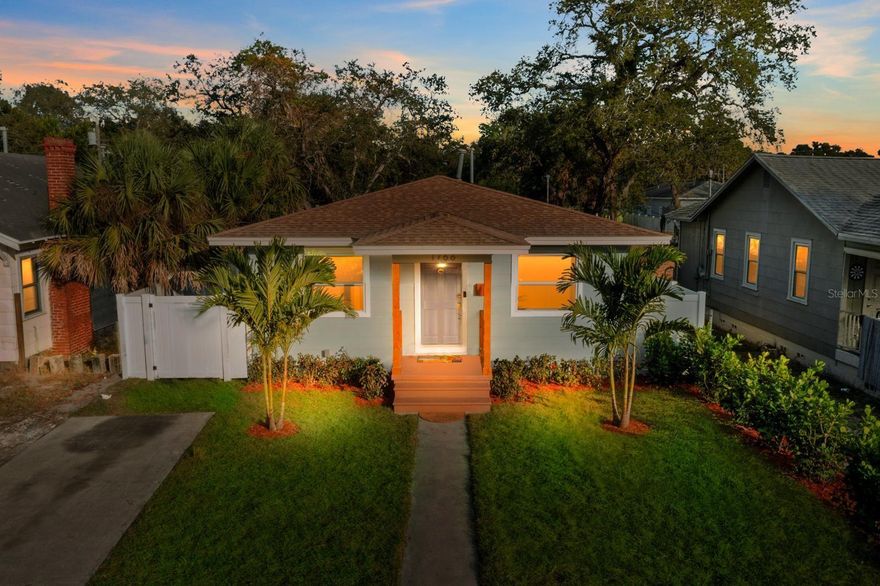 Fully Remodeled St. Pete Craftsman Charmer — Move-In Ready & Packed With Upgrades Welcome to 1766 Scranton Street, a beautifully redesigned three-bedroom, two-bath home where every detail has been thoughtfully upgraded. Renovated from top to bottom with no expense spared, this property blends modern finishes with effortless functionality. Step inside to find luxury LVP flooring flowing throughout, creating a cohesive and stylish feel. The brand-new kitchen is a showstopper—featuring contemporary cabinetry, sleek countertops, and all-new stainless-steel appliances. Both bathrooms have been completely remodeled with clean, modern design and quality finishes. Natural light fills the home, enhancing the open-concept flow while still preserving well-defined living and dining spaces. The primary suite offers a private en-suite bath, and a convenient hall laundry closet adds to the home’s practicality. Throughout the property, you’ll find thoughtful touches and craftsmanship that truly set this renovation apart. Outside, enjoy a spacious, fully fenced backyard with brand-new PVC vinyl fencing—perfect for gatherings, pets, or quiet relaxation. With alley access and ample parking in the rear, daily living is easy and convenient. This home is the ideal blend of style, comfort, and modern living in the heart of St. Petersburg. Don’t miss your chance to make it yours!