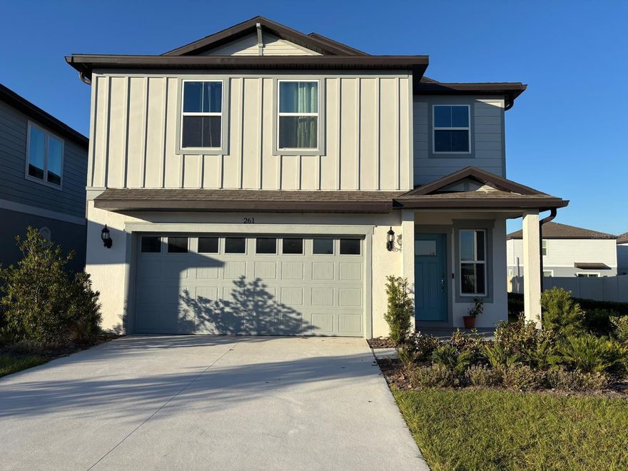 Spacious 5-Bedroom Executive Home in Silver Lake. Available starting February 20, 2026, this stunning 3,200-square-foot newer construction family home offers an unparalleled living experience in the quiet and peaceful Silver Lake subdivision. Located just one block from the gorgeous community pool, this residence combines modern upgrades with a high-priority focus on security and family comfort. The home features five generous bedrooms and beautifully upgraded kitchen and bathroom spaces designed for contemporary living.
Home & Security Features: This "humongous" floor plan provides ample space for a growing family. For your peace of mind, the property is equipped with a comprehensive full-security system including door alarms and an alarmed garage. The exterior features a fully fenced-in backyard with a specialized area perfect for dogs. To ensure the home remains in pristine condition without the extra work, professional grass and lawn care services are included in the monthly rent. Elite Community Amenities.  Residents of Silver Lake enjoy access to premium, resort-style facilities just steps from the front door. These include a large community pool and spa area, a kids’ water park and splash pad, a dedicated playground, and a private dog park. The neighborhood is widely recognized for being very safe, quiet, and highly desirable for families. Unbeatable Location. Perfectly situated for convenience, the home is located near excellent schools such as Discovery Academy and is just a short drive from major shopping malls and the I-4 corridor. Its proximity to the Pepsi Co. offices makes it an ideal location for local professionals seeking a short commute in a very good area. Tenant Requirements & Policies
To maintain the high standard of the property, all applicants must meet a minimum credit score of 650 and provide proof of a total gross income equal to at least three times the monthly rent. A mandatory background check is required for all adult applicants. This is a strictly non-smoking property. One dog under 40 pounds is welcome; however, no cats are permitted. Renters insurance with a minimum of $300,000 in liability coverage is required. Tenants are responsible for water, electricity, and internet services.