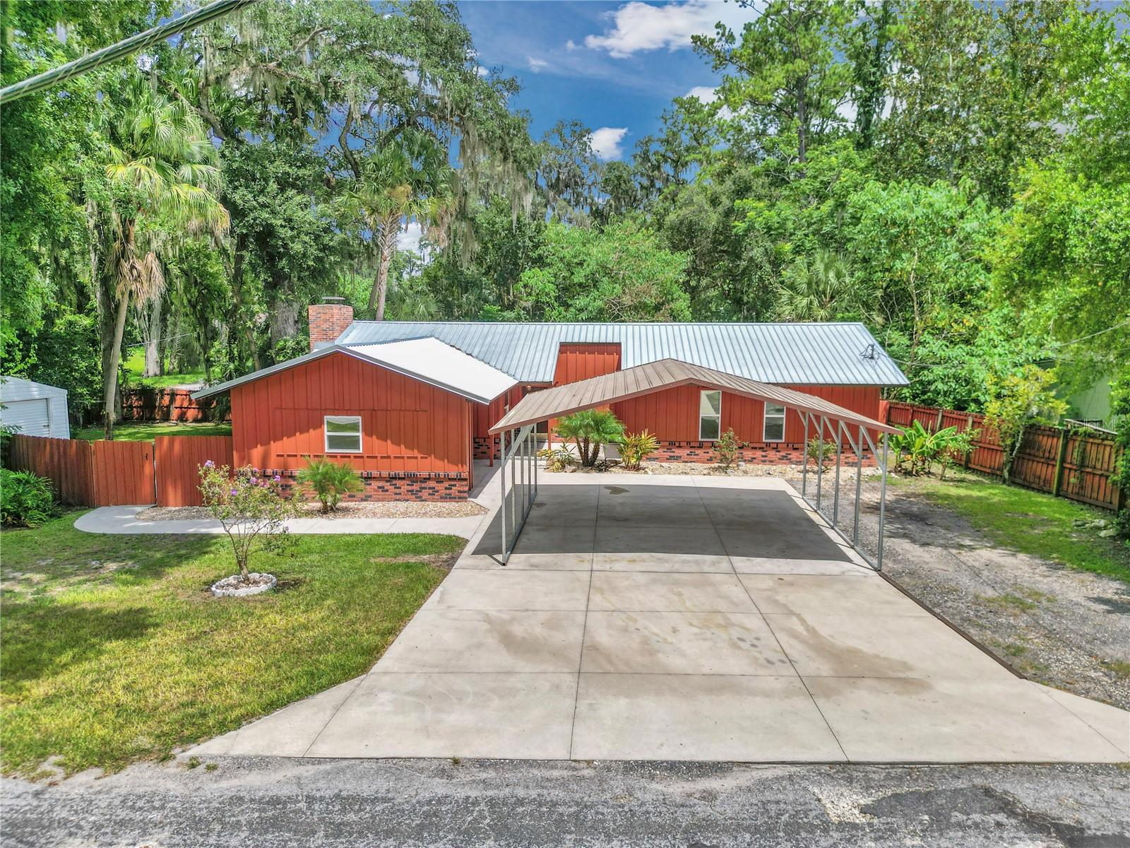 Charming 3-Bedroom Home on a Corner Lot in Country Gardens
Welcome to 3423 SE 4th Ave—a beautifully maintained 3-bedroom, 2-bath home located in the desirable Country Gardens community of Ocala. Nestled on a spacious corner lot with a fully fenced yard, this home offers both comfort and convenience just minutes from downtown Ocala, local hospitals, shopping, dining, Silver Springs, and Rainbow River Springs.
Step inside to find a warm and inviting interior featuring wood-paneled accents in the dining area and kitchen, complemented by rustic wood-beamed vaulted ceilings in the family room. The generous master suite includes a walk-in closet and a built-in vanity, creating a private retreat within the home.
Energy efficiency is a highlight, with a 2023 metal roof, new double-pane insulated windows, and spray foam attic insulation, all contributing to exceptionally low electric bills. A 10' x 20' shed is also included, offering ample space for storage, hobbies, or a workshop setup.
Whether you're entertaining guests or enjoying quiet moments at home, this property provides a cozy, functional space with lasting upgrades.
Don’t miss your chance to own this charming, move-in-ready home in a fantastic location!