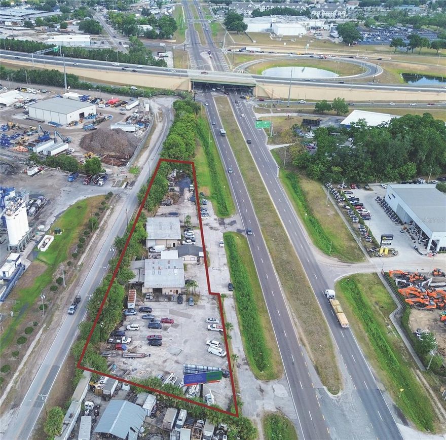 Exceptional industrial/commercial opportunity on 1.38 acres zoned I-4 Industrial, strategically located along busy Highway 441 with 700 feet of direct frontage and just 600 feet from the Highway 414 entrance ramp. This high-visibility site benefits from a daily traffic count of approximately 35,000 vehicles, offering outstanding exposure for existing and future businesses.
The property features 8,037 square feet of fully leased space, currently divided among three reliable tenants, providing immediate rental income. Additionally, a digital billboard on-site generates consistent advertising revenue, with potential for increased returns through updated leasing terms or expanded digital ad capacity.
With established ingress and egress, the site supports smooth traffic flow for both tenants and customers. Investors can continue operating with the current tenant base or unlock additional value by expanding the leased space, introducing new business operations, or developing additional commercial uses—such as storage units, flex space, or distribution facilities.
Located in a rapidly growing area with excellent highway access and strong traffic visibility, this property is a rare opportunity to secure a stable, income-producing asset with greater income growth.