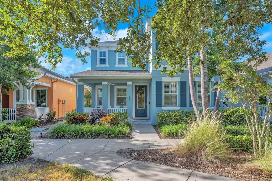 Live the Florida lifestyle in this beautifully furnished model home located in the gated resort-style community of MiraBay. Nestled on a premium, oversized lot in Bay Breeze, this custom-built home offers a tranquil, park-like setting with serene pond views you can enjoy from your spacious front patio.
Step inside through a decorative leaded-glass 8 ft door to an open-concept floor plan designed for modern living. Every detail has been thoughtfully upgraded — from the rich crown molding and designer lighting to plantation shutters, wood-look ceramic tile flooring, and plush Berber carpet in the bedrooms.
The gourmet kitchen is a chef’s dream, featuring 42” custom cabinetry, stainless steel appliances, stone countertops, gas cooktop, wall oven and microwave, sea-glass backsplash, and an oversized island that’s perfect for casual dining or entertaining. A cozy dining nook adds even more space for gatherings.
The great room flows seamlessly from the kitchen and includes built-in surround sound — ideal for relaxing or movie nights. The primary suite on the main level provides a true retreat, complete with a sitting area, custom California Closet, and a spa-inspired ensuite boasting dual vanities, quartz countertops, and a custom walk-in shower.
Also on the main level, you’ll find a private home office with French glass doors, a full guest bath, and a spacious laundry room. Upstairs offers a versatile loft/bonus area overlooking the pond and two generous secondary bedrooms with large closets and a shared bath — perfect for guests or family.
Enjoy the best of Florida’s indoor-outdoor lifestyle on the screened lanai, ideal for morning coffee, evening dining, or simply soaking in the sunset views.
Your rental includes landscaping, irrigation, and interior water and MiraBay’s resort-style amenities including: Lagoon-style heated pool, Fitness center and spa, On-site café and social clubhouse, Tennis, basketball, and pickleball courts, Playgrounds and scenic walking trails.
Conveniently located near shopping, dining, major highways, and Florida’s beaches and theme parks, this stunning property offers the perfect blend of comfort, style, and convenience.
Come enjoy coastal living at its best — Welcome Home! There is a one time $125 Tenant Processing Fee due at move in along with rent and deposit. There is a monthly fee of $500 for furnishings.
Schedule your private tour today!
