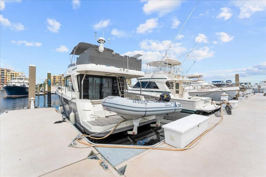 Own your piece of paradise with this premium deep-water boat slip at S-36 on South Dock at the highly coveted Riviera Dunes Marina.   Located on Florida’s beautiful Gulf Coast, this protected marina is one of the safest harbors in the region with easy access to Tampa Bay, the Intracoastal Waterway, and the Gulf of America. 

This floating dock slip measures 45' x 20.9', accommodates vessels up to 45 feet in length, and offers 50 amp power, pump-out at each slip, and Wi-Fi. Owners enjoy full access to the marina's resort-style amenities, including gated parking, 2 floating heated pools, pet walking area, social docks with 3 grills, laundry facilities, private bathrooms and showers, and on-site fuel dock.

With 24-hour gated security, Riviera Dunes offers luxury, safety, and convenience. Minutes from waterfront dining, downtown Bradenton, and Sarasota. The Dockside Restaurant is great place for food and drinks.  Don't miss the Happy Hour Menu!

This is a rare opportunity to own in one of Florida’s top-rated marinas—perfect for seasonal boaters or as a rental investment! Purchased slips can also be rented and managed by the marina or owner. You do not need to own a home or condo to purchase a slip here at Riviera Dunes Marina.