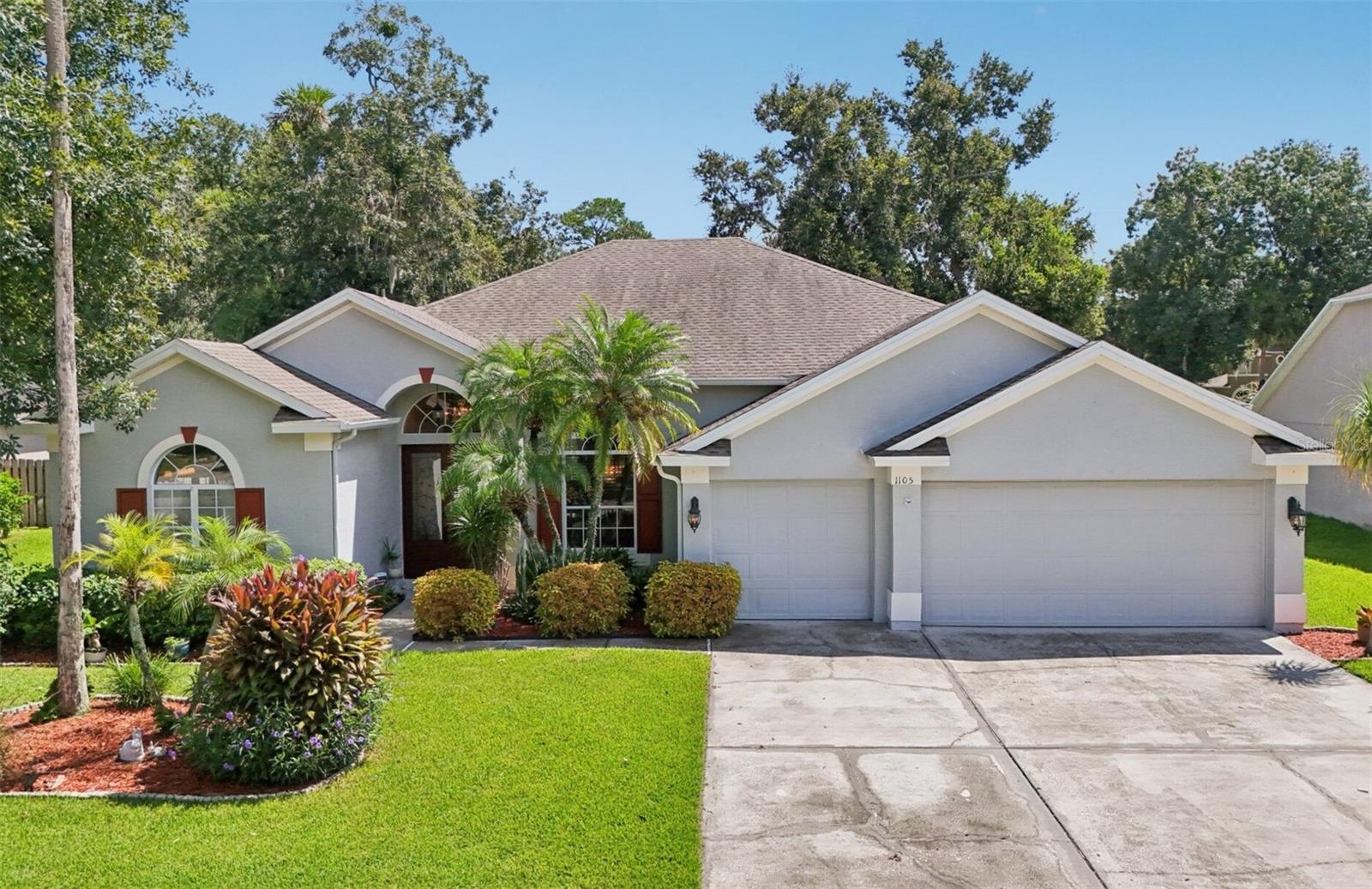 Welcome to this beautifully updated pool home in Winding Hollow community of Winter Springs. This spacious, four-bedroom, three-bathroom residence offers over 2,500 square feet of thoughtfully designed living space, featuring a classic split floorplan and a three-car garage.
Inside, you’ll find formal living, dining, and family rooms, all with hardwood flooring. The stunning, updated kitchen showcases new cabinetry, granite countertops with bar seating, a coffee and wine bar, and all-new appliances and backsplash.
The spacious primary suite is a true retreat, complete with a private study that opens to the lanai. The en-suite bathroom includes a soaking garden tub, dual vanities with new countertops, a tiled shower, and a private water closet. Two other generously sized bedrooms share an updated Jack and Jill bathroom with new tiled tub/shower combo. The fourth bedroom has easy access to a nearby updated bathroom with a glass door, which also offers convenient access to the pool.
Step outside to a private oasis. The covered lanai and screened-in pool with a waterfall sprayer create the perfect space for outdoor entertaining. The partially fenced-in backyard provides a large green space, complemented by lush meticulously maintained, mature landscaping.
This home is as practical as it is beautiful, with a new roof and a new Trane AC, both installed in 2018, along with additional attic storage. Located in an established neighborhood with easy access to top-rated schools, dining, shopping, Winter Springs Town Center, Lake Jesup, and Wekiwa Springs State Park.
Schedule your private showing today!