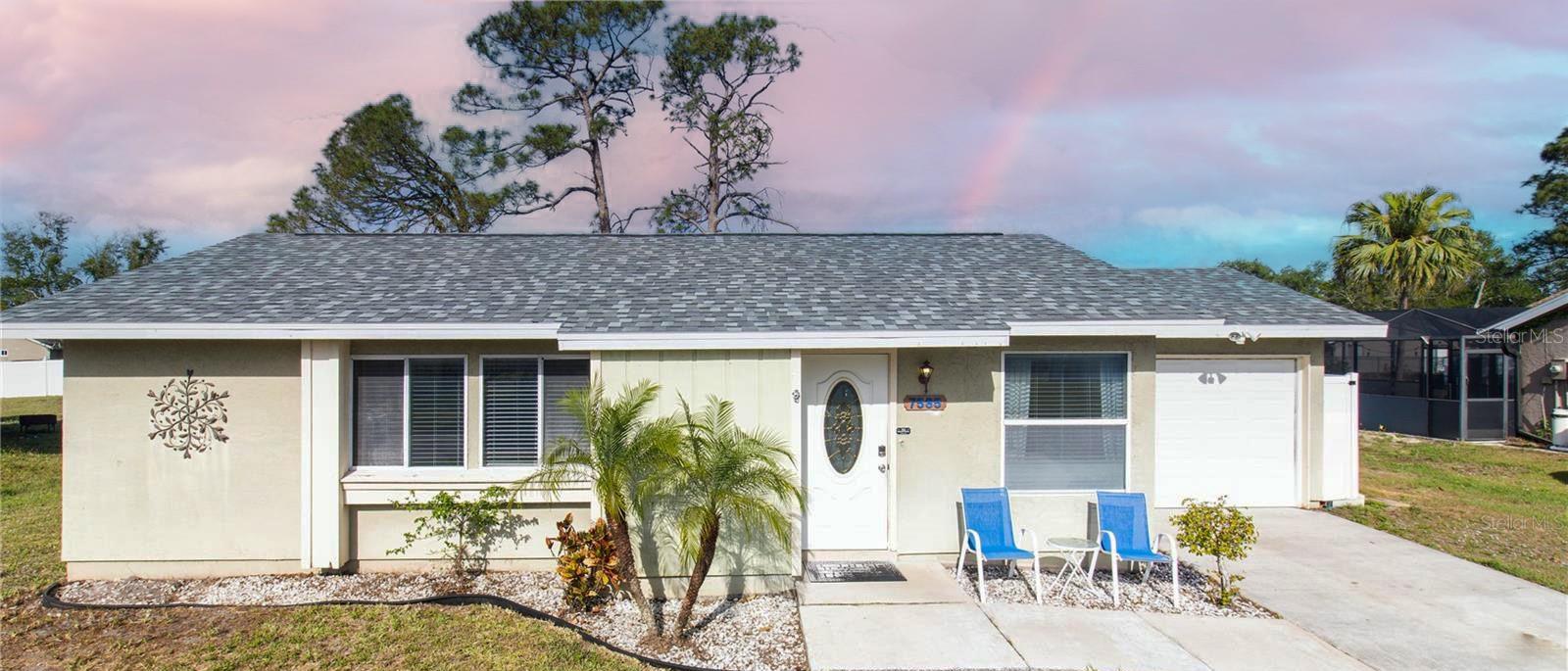 Discover the perfect blend of comfort, convenience, and opportunity in this delightful North Port gem! Whether you're a first-time buyer, a snowbird seeking a sunny escape, or an investor adding to your portfolio, this move-in-ready home checks all the boxes. Step inside to a bright and inviting layout designed for easy living and maximum functionality. The open-concept feel flows seamlessly from room to room, making it easy to entertain or unwind. Enjoy your morning coffee or evening drink on the covered and screened-in back porch, your own private oasis. The fully fenced backyard offers both privacy and potential, with ample space to host gatherings, garden, or even install a pool. This home also boasts a brand-new roof, giving you peace of mind and long-term value. And the location? Unbeatable. Just minutes from Wellen Park’s vibrant shops, dining, and waterfront entertainment, plus CoolToday Park, home to the Atlanta Braves spring training. Take a short drive to the world-famous Warm Mineral Springs or relax on the beautiful Gulf Coast beaches known for their soft sands, clear waters, and unforgettable sunsets. Whether you're looking to live, vacation, or invest, this home is packed with potential and ready for you. Don’t miss out! Schedule your private showing today!! *All information contained herein deemed accurate but to be verified by purchaser.*