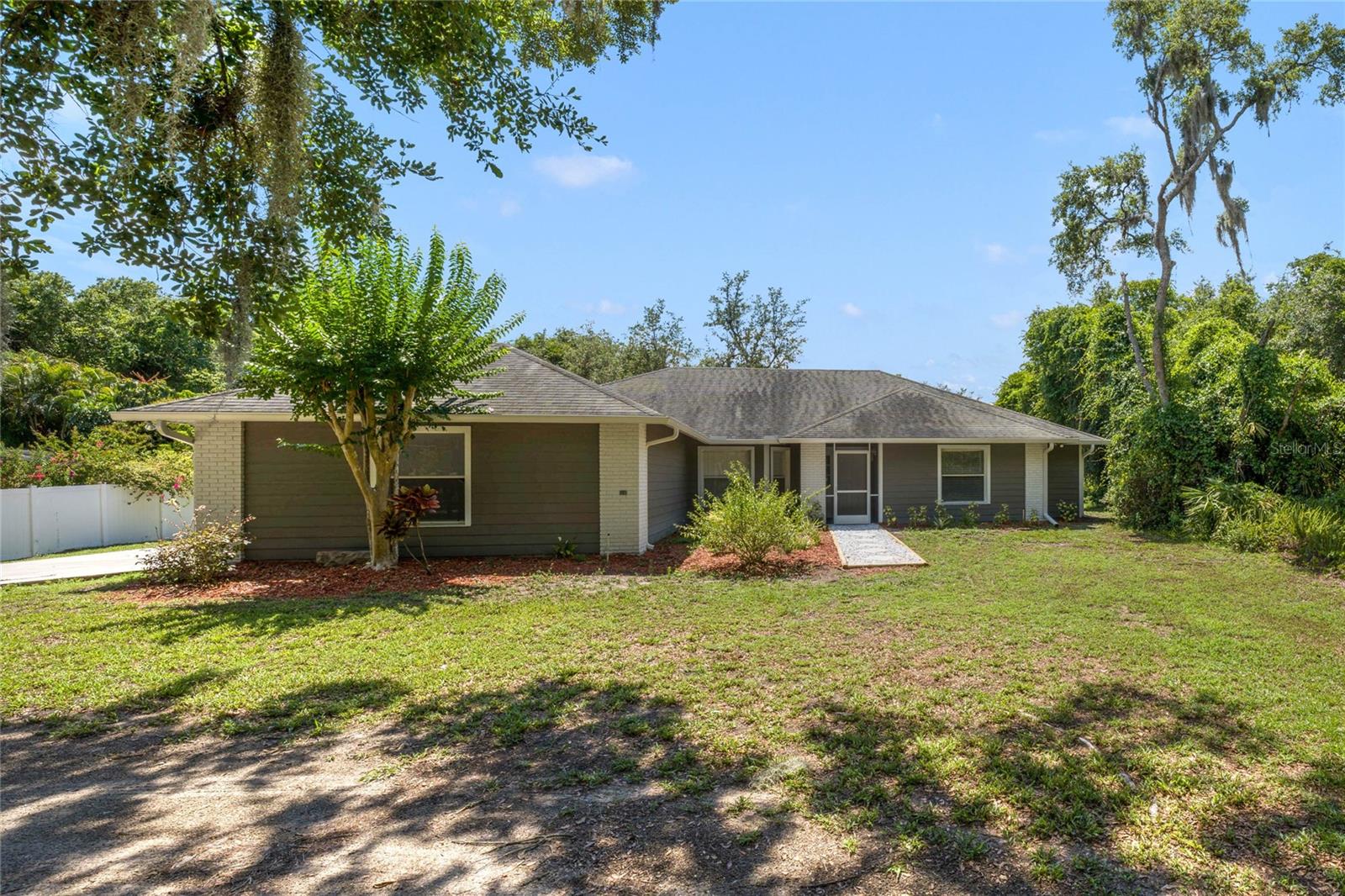 **Spacious and Fully Renovated Home in Prime Location** Welcome to this beautifully renovated 4-bedroom, 2-bathroom Private pool home offering a generous 2,200 square feet of living space. Enjoy the nice sized kitchen with new stainless-steel appliance and a water filtration system. Lawn service included in the rent price. Situated on a half-acre lot, this property provides ample room for outdoor activities. Located just 10 minutes from Eagle Creek Country Club, this home is also a short commute from the vibrant Lake Nona area, known for its excellent restaurants, retail options, and entertainment venues. Commuting is a breeze with easy access to major highways. This home combines modern convenience with a private and serene setting, making it the perfect retreat for families and individuals alike. Don’t miss the opportunity and apply today.