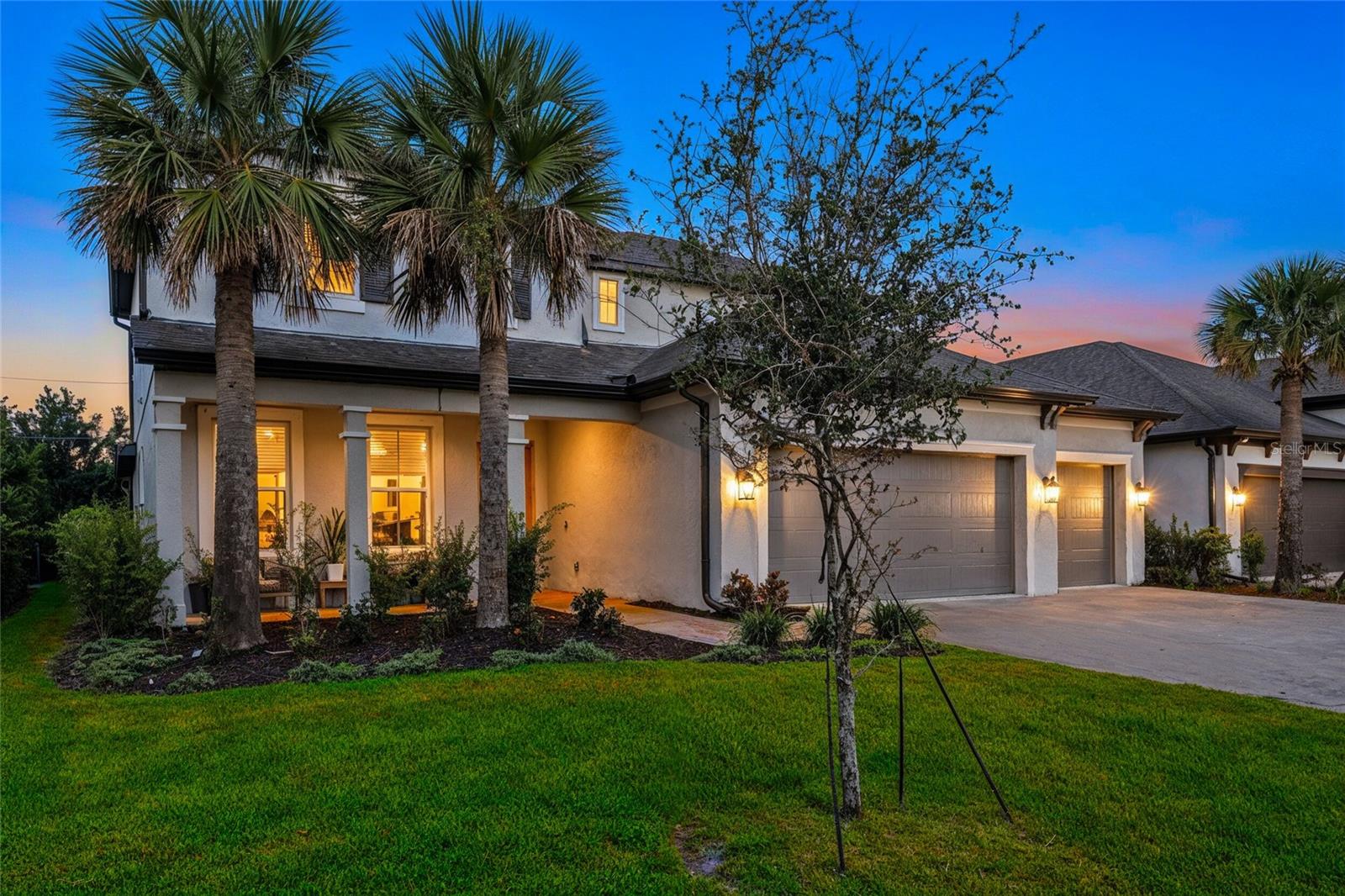 Why wait to build when you can own this spacious, nearly-new pool home in the gated Riverside Preserve community? Designed for comfort and versatility, this home offers ample space for everyone to find their own retreat. The primary bedroom conveniently resides on the first floor, complemented by an additional guest room perfect for visitors. Upstairs, you'll find a large bonus room and three generously sized bedrooms, providing plenty of room for family and guests.
The chef’s kitchen is sure to impress, featuring stainless steel appliances, quartz countertops, wood cabinets, and a stunning farmhouse-style sink.
The primary suite boasts a spa-like bathroom with a garden tub, separate shower, dual sinks, and an enormous walk-in closet.
With neutral tones and impeccable condition, this home combines modern elegance with the convenience of move-in readiness—avoiding the hassle of building. Step outside to your private backyard oasis, where a sparkling pool with a travertine-style deck creates the perfect setting for entertaining guests or relaxing with family.
Additionally, the seller has an assumable VA loan at 5.1% interest, with an approximate balance of $580,000, available to qualified borrowers. This loan does not require VA eligibility, offering an excellent financing opportunity at a great low rate.
Located in the rapidly growing east Manatee area, Riverside Preserve offers easy access to I-75, shopping, and top-rated schools—making it an ideal place to call home. The community is not in a flood zone and features a waterfront clubhouse, kayak launch onto the Manatee River, and scenic views.
Don’t miss out—view the 3D virtual tour and add this exceptional home to your short list today