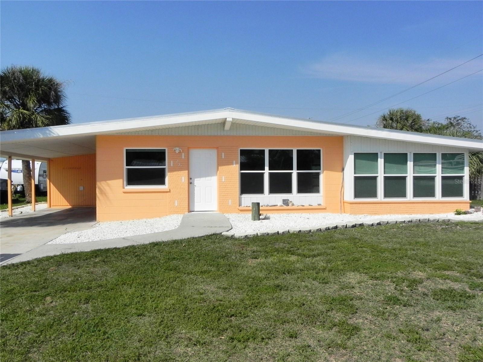 Step into this invitinging mid-century modern home nestled in the heart of Venice! Well maintained and thoughtfully updated, this residence seamlessly blends design with contemporary comforts. The home has a sleek new metal roof, brand-new windows, all thoughtfully curated to offer both aesthetic appeal and practical functionality. The kitchen has shaker cabinetry, granite countertops, and brushed nickel hardware. The electrical system has been upgraded for added peace of mind, while the tile flooring flows throughout the home providing ease of cleaning.
Ideally situated just minutes from world-renowned beaches, delicious dining, and plenty of entertainment options, this property balances tranquility with convenience. Priced competitively, this is an exceptional opportunity you won't want to overlook. Visit today and claim your piece of Venice’s charm!