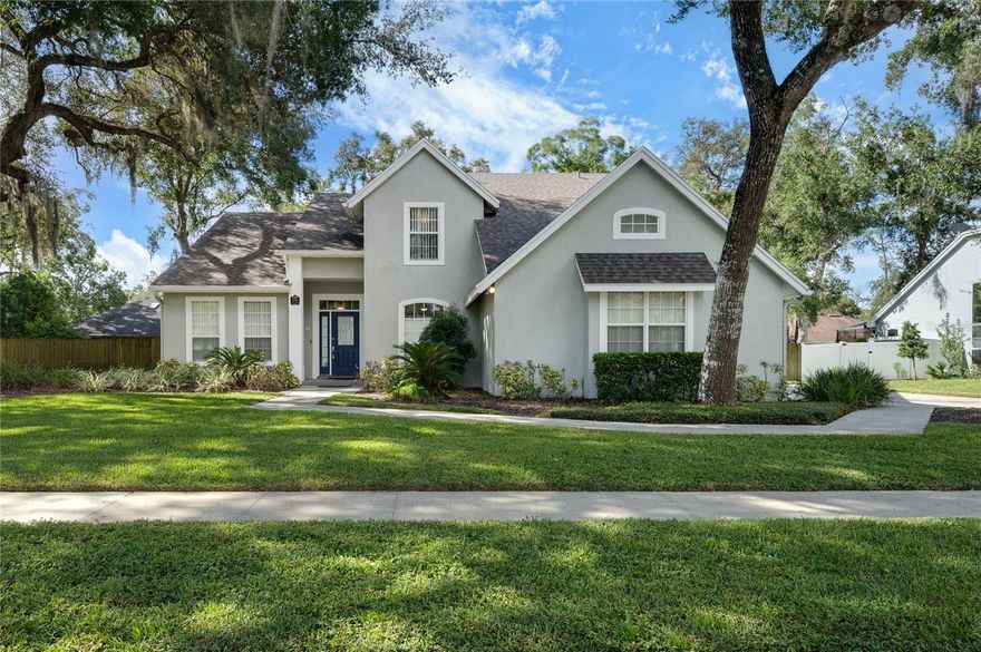 One or more photo(s) has been virtually staged. Imagine mornings in your sun-filled Florida room, coffee in hand, overlooking a spacious backyard with room for a pool, garden, or play area. This home flows effortlessly from formal living and dining rooms to a cozy family room with a fireplace, perfect for gathering with loved ones. The eat-in kitchen and breakfast nook make daily meals a joy, while the first-floor master suite offers a private retreat at the end of the day. A dedicated office provides the perfect space to work from home. With 4 additional bedrooms, 3 full baths, and newer roof and HVAC, this home is ready for both comfort and memories.