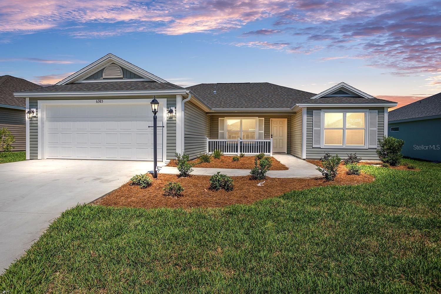 Beautiful 3 bed, 2 bath home in the Citrus Grove area of The Villages. Close in proximity to the Sawgrass town square. Tile flooring throughout. Appliances include a washer and dryer in laundry room. Screend patio in back of home. Tenant responsible for obtaining Villages ID card to use community amenities.