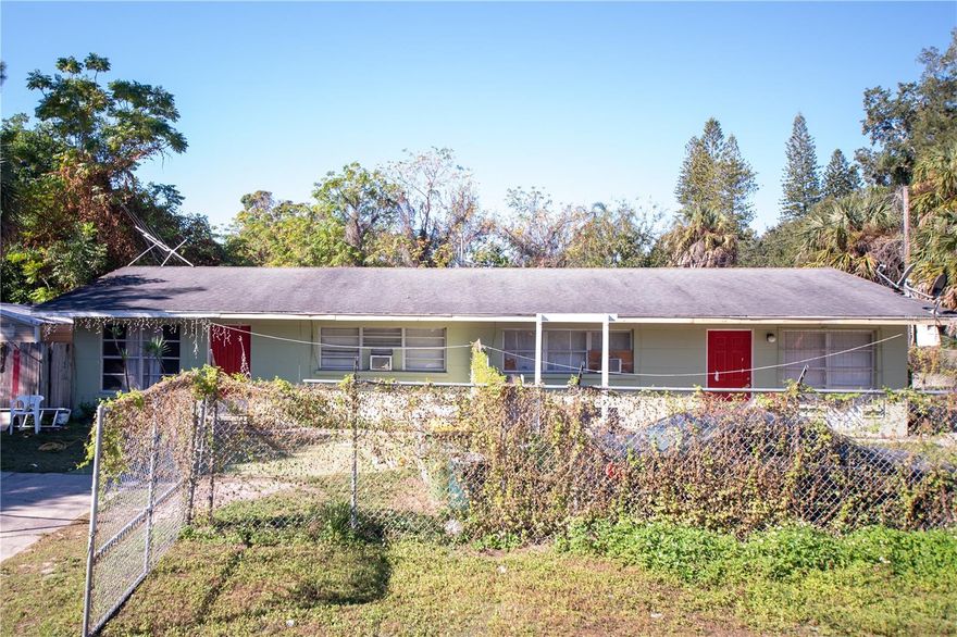 This income-producing multi-family duplex at 1110 Highland St, Sarasota, FL 34234 is a fantastic opportunity for investors or owner-occupants alike. Built with solid block construction on a concrete slab foundation, the property features all-tile flooring in both units, open-concept kitchen, living, and dining areas, and charming original crank windows that invite refreshing coastal breezes while offering protection during Florida’s gentle rains. The duplex consists of one 2-bedroom, 1-bath unit and one 3-bedroom, 1-bath unit, each with its own designated parking pad, making it a cash-flow-positive investment from day one. Conveniently located near the 12th Street Boat Ramp, Ringling College of Art and Design, and Sarasota Jungle Gardens, with a short drive to Sarasota’s renowned beaches, this property also offers flexibility—having been split into a duplex, it could potentially be converted back to a single-family residence. Investor alert—compare this value to renovated duplexes and explore the many possibilities this versatile property has to give.