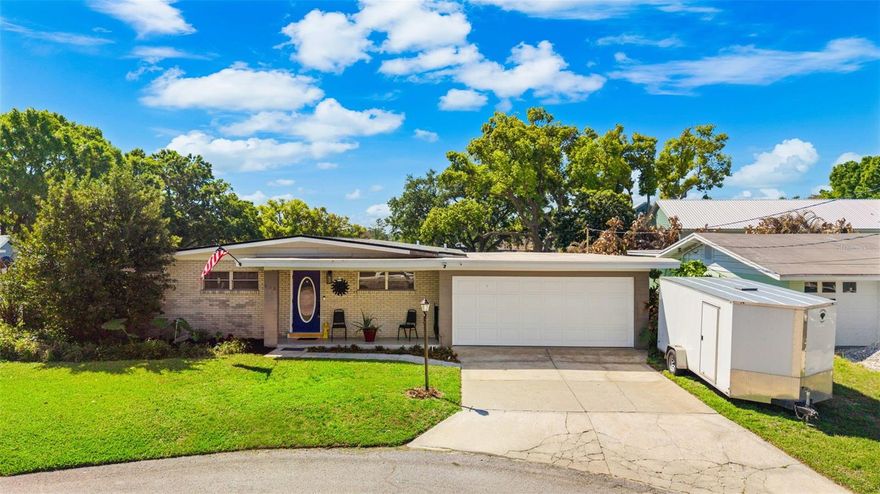 ****NO HOA*** MOVE IN READY***QUIET NEIGHBORHOOD** Welcome to this beautiful 3-bedroom, 2-bathroom block home perfectly positioned at the end of a quiet cul-de-sac in Winter Haven's sought-after Cypress Gardens neighborhood. With 1,400 square feet of interior living space and a layout designed for both comfort and connection, this home checks every box.
Step inside and you're immediately greeted by a bright, open floor plan where the living room, dining area, and kitchen flow together seamlessly — ideal for everyday living and effortless entertaining. The kitchen is generously sized, featuring an abundance of cabinetry and two lazy Susans that maximize every inch of storage. Natural light floods the home through an impressive array of windows, and sliding glass doors in the main bedroom, middle bedroom, and living room all open directly onto the crown jewel of this property: a stunning 47 x 15 screened-in patio complete with a bar area, built-in grill, refrigerator, and cabinetry. Whether you're hosting guests or simply enjoying a quiet Florida evening, this outdoor space delivers.
Both bathrooms have been tastefully updated. The guest bath features a brand-new tub and shower installed by Westshore Homes in October 2025, along with a new vanity, mirrored medicine cabinet, cabinet above the toilet, and new toilet. The main bathroom has also been refreshed with a new mirrored medicine cabinet, cabinet above the toilet, and new toilet. Major systems are all squared away — brand-new roof in 2025, A/C replaced in 2021, and water heater from 2018 — offering true peace of mind from day one. The home is also pre-wired for a generator, a smart bonus for Central Florida living.
The attached garage includes a dedicated laundry and storage room with extensive shelving, and the washer and dryer convey with the home. Set on an 8,537 square foot lot at the end of a tucked-away cul-de-sac, this property offers the rare combination of privacy, space, and convenience. Just minutes from US-27, LEGOLAND Florida Resort, Winter Haven Hospital, Polk State College, and the renowned Chain of Lakes, everything Central Florida has to offer is right at your doorstep.
Homes this move-in ready, this well-maintained, and this well-located don't stay on the market long — schedule your private showing today!