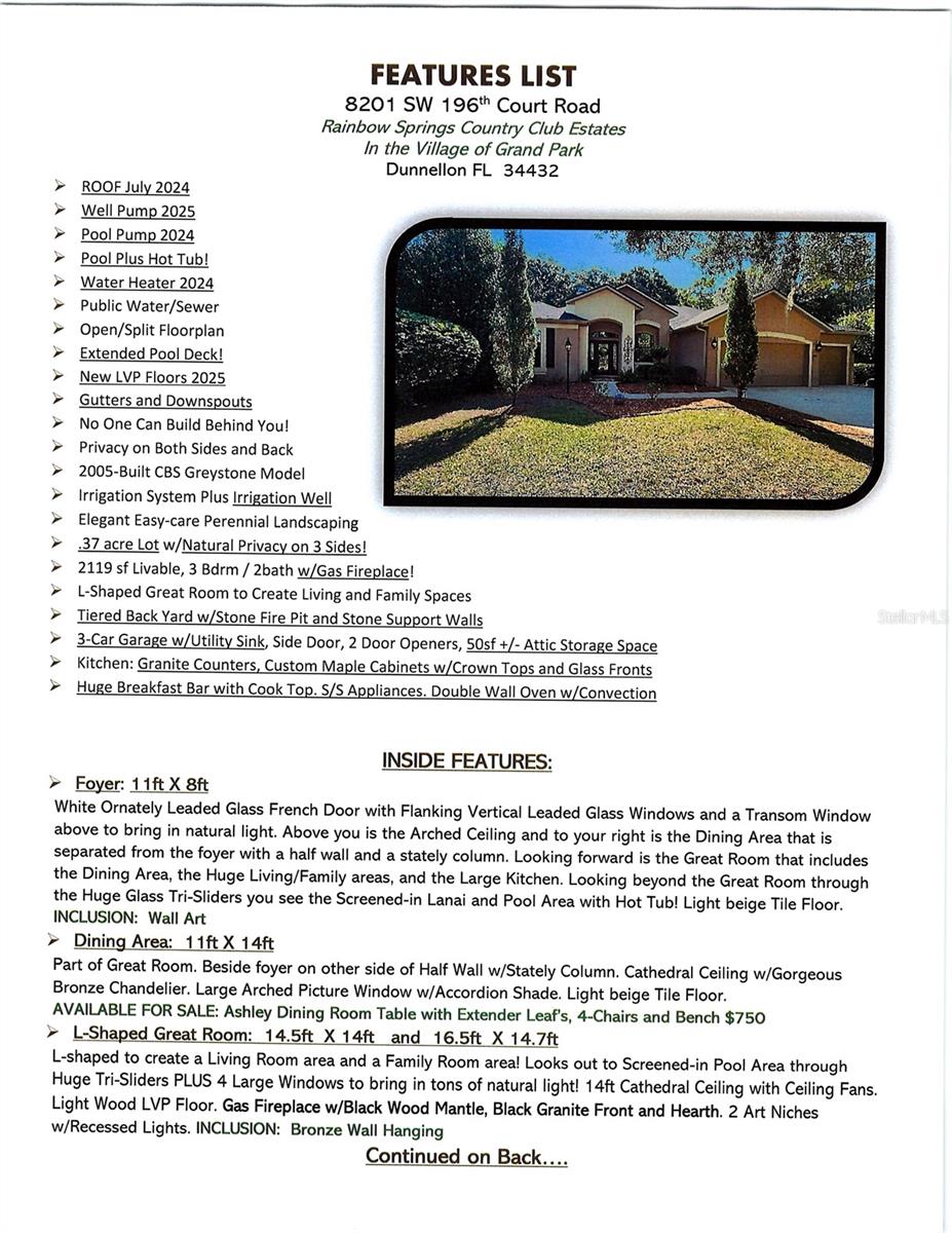 RAINBOW SPRINGS COUNTRY CLUB ESTATES - Residential