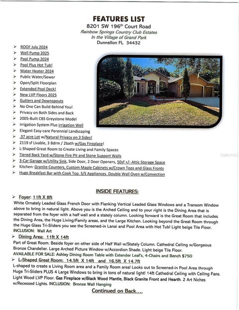 Tiny photo for 8201 SW 196th Court Road, Dunnellon, FL 34432 (MLS # OM709794)