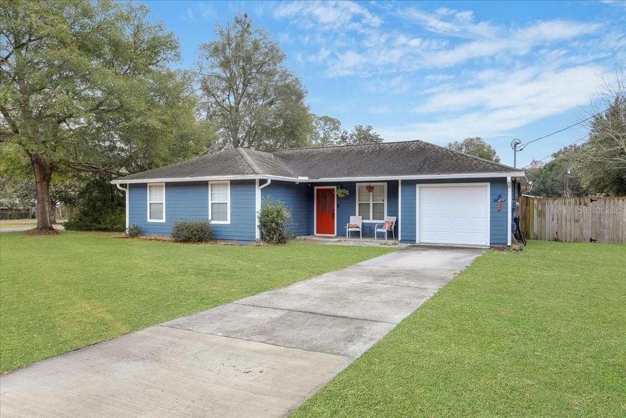 Welcome home to this charming 3 bedroom, 2 bath property in High Springs, perfectly positioned for enjoying the natural beauty and outdoor recreation that North Central Florida is known for. With easy access to the area’s renowned springs and rivers, adventure and relaxation are always close to home. You’ll also love being just minutes from the quaint downtown district of High Springs, filled with local, family-owned shops and restaurants, while still enjoying convenient access to Newberry and Interstate 75 for commuting.
This quality-built home features durable Hardie board siding, gutters, and thoughtful finishes throughout. Step inside to find tray ceilings, solid wood cabinetry, and a functional layout designed for everyday living. The home also offers a separate utility room for added convenience.
Outdoor living shines with a fully privacy-fenced backyard and a screened-in back porch—perfect for morning coffee, evening gatherings, or simply enjoying the peaceful surroundings. A one-car garage includes additional storage and workshop space, providing flexibility for hobbies or extra organization.
This property blends comfort, craftsmanship, and location, making it a wonderful place to call home!