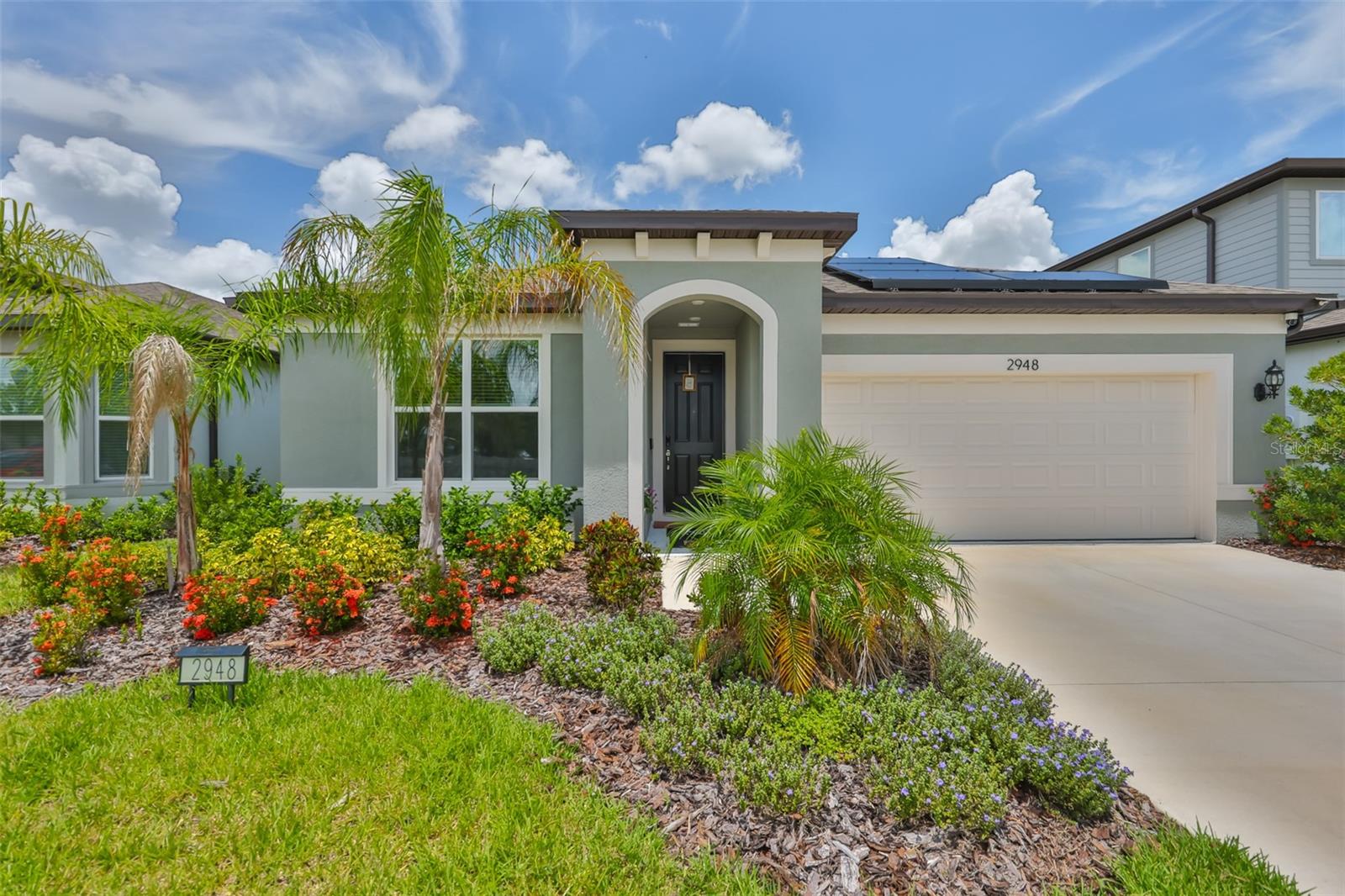 Why Wait to Build? Move Into Nearly-New beautiful home at 2948 Forest Meadow Avenue, Valrico! Skip the construction delays and move straight into this gorgeous, move-in-ready 4-bedroom, 2-bath home built in 2024 by Pulte Homes. Designed with all the modern features, this home offers the perfect opportunity to enjoy new construction quality — without the wait. Inside, you’ll find a bright, open floor plan that feels fresh, modern, and welcoming from the moment you step in. The chef-inspired kitchen features stone countertops, a walk-in pantry, gas range, and stainless steel appliances. The kitchen also has a custom backsplash and a hooded vent to the outside! There is a whole house water filtration system installed as well. Enjoy energy-efficient living with assumable solar panels at just $170 monthly and smart ceiling fans throughout the home, helping you stay comfortable year-round while keeping energy bills low. Additional highlights include: Private primary suite with a walk-in closet and a spa-style bathroom with sleek, step-in shower, durable tile and cozy carpet in the bedrooms, 2-car garage with epoxy floor with a storage rack. HOA includes cable TV and high-speed internet — only $122 monthly, Pet-friendly neighborhood with no CDD fees, Flood Zone X — no flood insurance required. Home is still covered under builder warranty and will be transferred to buyers. All appliances are under manufactures warranty as well!
Why settle for a months-long build when you can enjoy brand new finishes, modern design, and energy savings — all move-in ready today?
Schedule a private tour and make this beautiful, like-new home yours without the wait!