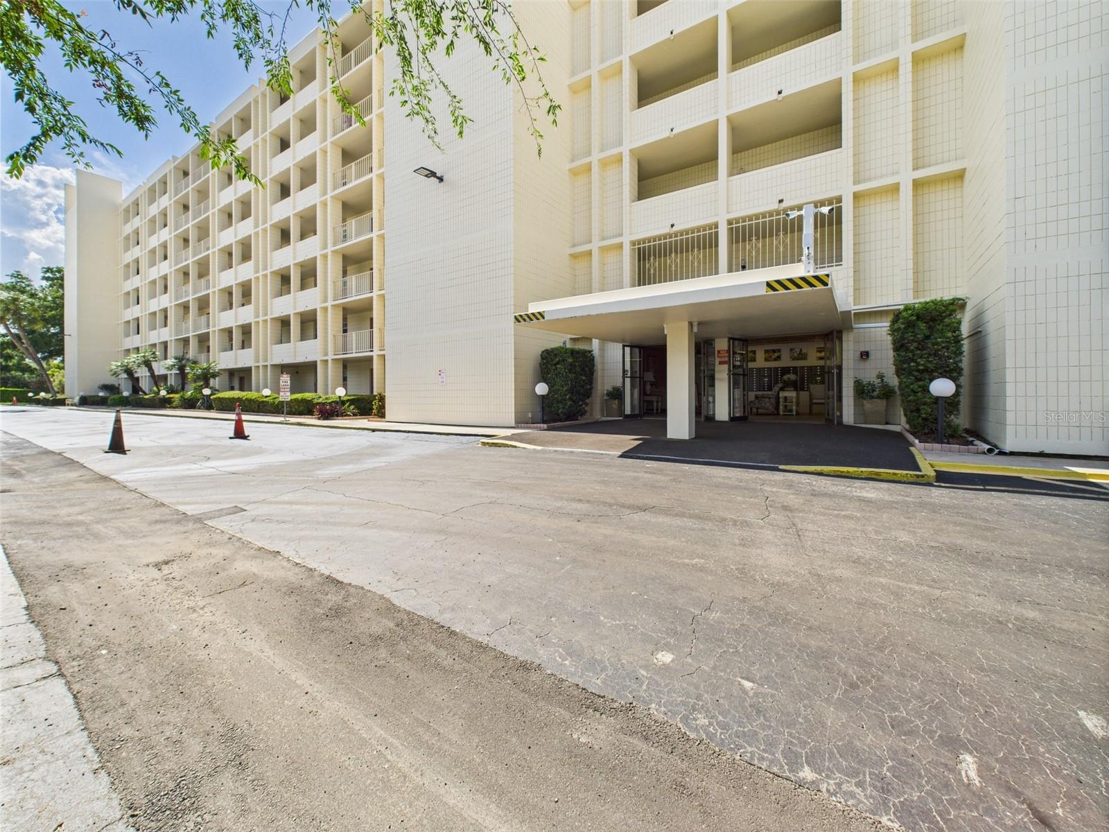 LAKEFRONT! MUST SEE! Charming 55+ LAKEFRONT 2BR 2BA condo in Winter Haven, FL! Located on the top floor of the complex, providing one of the best views in the building. The Spring Lake Towers community offers many amenities and social events. The association fee covers cable, internet, building and grounds maintenance, common facilities including a gym, library, community kitchen, laundry area, outdoor grills, and more! This condo features a large master suite with a walk-in closet and a roomy shower, a Sizable living/dining area, perfect for entertaining guests, a kitchen that has a unique design, a secondary bedroom that could double as a den or TV room, an enclosed balcony that has an additional storage closet, and relatively new flooring/water heater. The complex is situated on Spring Lake, but it is not limited to it. This lake is part of a canal-connected chain of lakes ranging in size. This area is perfect for many water-based activities, such as fishing, boating, and much more. Additionally, the association offers a very spacious pool deck area overlooking the Lake, and boat slips are available for a reasonable fee. Wonderful location! The property is conveniently located right next to several grocery stores, Northgate Shopping Plaza, and a bus line, as well as minutes away from a movie theater, restaurants, services, medical centers, Winter Haven Hospital, and downtown Winter Haven. Seller or private financing available; Do not wait, it will not last long!