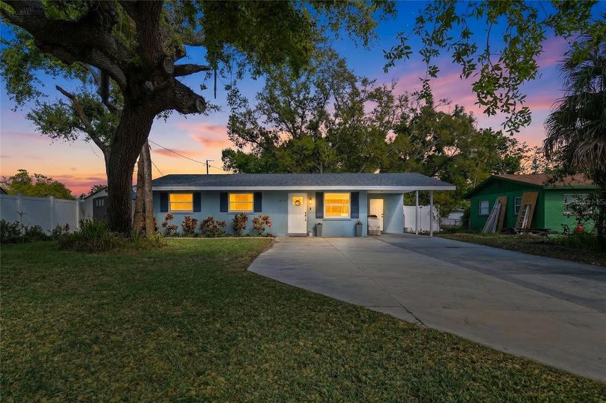 Welcome to this charming 3-bedroom, 2-bathroom home in Sarasota with no HOA and no CDD. A brand new 2025 roof gives buyers immediate peace of mind, while the updated kitchen features new stainless steel appliances. Sliding glass doors open to a spacious, fully fenced backyard with lush landscaping, perfect for entertaining, letting the pets run, or just enjoying the Florida outdoors. The home also features a new electrical panel, hard wired security system, inside laundry room, extra-wide driveway with carport, and a storage shed. Centrally located just minutes from I-75, Siesta Key Beach, downtown Sarasota, shopping, and dining. Schedule your showing today.????????????????