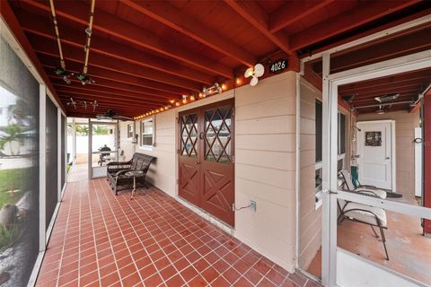 A home in MADEIRA BEACH