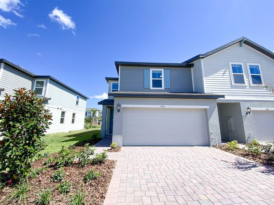 Move-in Ready! This beautiful end-unit townhouse is located in the heart of ChampionsGate and offers comfort, convenience, and modern style. Featuring 3 bedrooms, 2.5 bathrooms, and a 2-car garage, this two-story home is situated in the desirable Union Square community.

The home is fully upgraded with wood-look tile flooring throughout the first floor and all bathrooms. Upon entering, you’ll find an open kitchen, living, and dining area filled with natural light, along with access to a spacious backyard — perfect for relaxing or entertaining.

Upstairs includes a cozy loft, a private primary suite, and two additional bedrooms connected by a Jack-and-Jill bathroom. Lawn care is included in the rent for added convenience.

Union Square offers prime access just off I-4 along the ChampionsGate corridor, close to shops, restaurants, golf, and entertainment. Enjoy being only a short drive from Walt Disney World, Universal Orlando, and downtown Orlando.