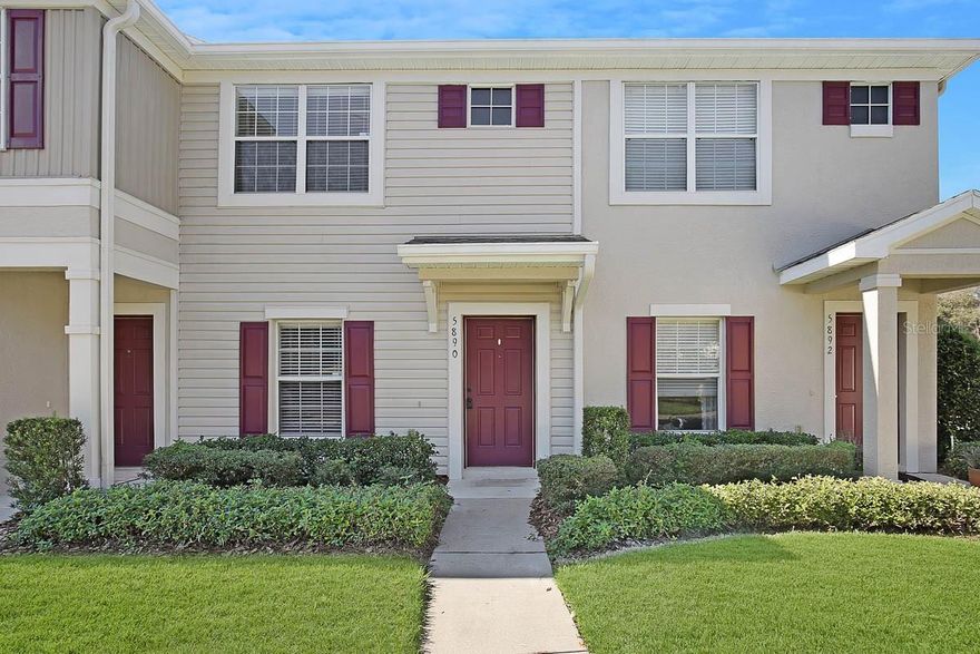 One or more photo(s) has been virtually staged. ** 50% OFF application fees through April 30th, Plus 100% Application Fee REFUND to new residents, credited toward your first month's rent. Apply Now; Application must be received by 11:59 PM April 30th.**

This charming 2 bedroom and 2.5 bathroom townhouse in gated FishHawk Ridge is available for rent. Upon entering the home, you are welcomed by the spacious combination living room and dining room. You’ll appreciate the neutral color painted walls, rich wood like laminate flooring on the first floor and plush carpeting upstairs.
Just beyond the living area is the kitchen, which boasts plenty of space and a stainless steel range, refrigerator, dishwasher, and microwave. The kitchen provides plenty of storage, plus under-stair storage, and room for the addition of a rolling island. Sliding glass doors lead from the kitchen to the covered screened-in lanai, which has lovely wooded conservation views for enjoyment and added privacy.
Upstairs, the two bedrooms have plush carpeting and ceiling fans for extra comfort. Both the master and second bedrooms are roomy and bright with their own full en-suite bathrooms. 
A convenient upstairs laundry closet includes a washer and dryer!
Enjoy the Fishhawk lifestyle, including miles of walking trails and convenient proximity to A-rated schools in the quaint townhome. Call for a showing today! 
Complete lawn maintenance, including mowing, shrub pruning, irrigation system service, turf, and plant fertilization and plant pest control are included in rent services saving you time and money!

NOTE: Additional $59/mo. Resident Benefits Package is required and includes a host of time and money-saving perks, including monthly air filter delivery, concierge utility setup, on-time rent rewards, $1M identity fraud protection, credit building, online maintenance and rent payment portal, one lockout service, and one late-rent pass. Renters Liability Insurance Required. Call to learn more about our Resident Benefits Package.