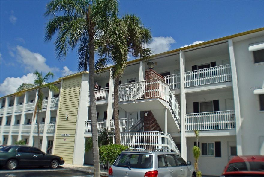 Annual Unfurnished Rental in 55+ Community. Great price! 1BR/1BA with 2rd floor convenience Remodeled kitchen and bathroom! Large flat screen TV in bedroom. Easy-care laminate flooring in most areas. Enjoy morning coffee on your balcony. Active association has heated pool, clubhouse, shuffleboard, picnic area. Spotless large coin laundry. Plenty of Activities! 55+ community, NO PETS, NO SMOKING. Close to public bus stop and only a block to Bayshore Shopping Center w/Target, (brand new) Publix, Chick-fil-A, TJMaxx, banks, stores, places to eat. Wonderful Gulf beaches are about 10 miles away. Rental Terms: To move in must be approved by association, provide $1090 (first month rent) + $1090 damage deposit + $150 cleaning fee (both potentially refundable at lease-end) + $100 condo application NO Smoking, NO pets. Interested? Now is the time, don't wait...