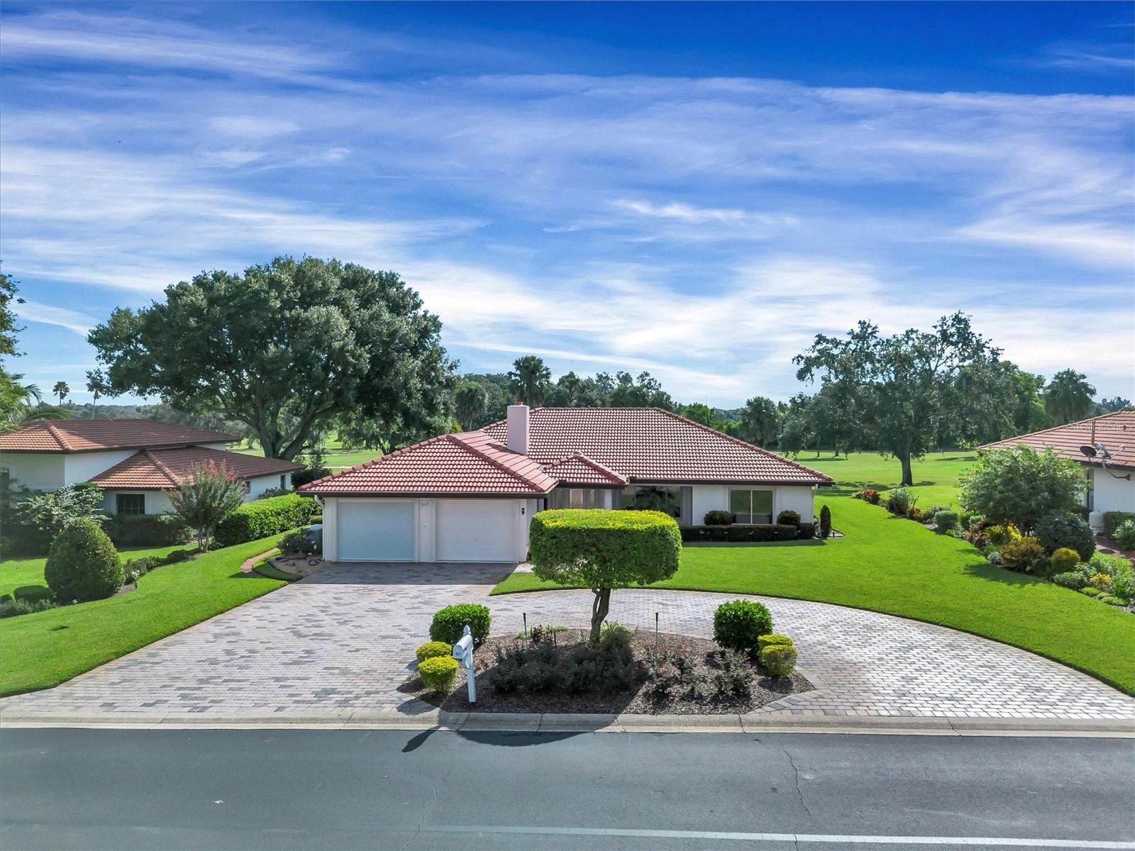 Experience golf course living at its best with this 3-bedroom, 2-bath home in the Lake Wales Country Club community. Perfectly positioned on the #2 fairway, this home offers beautiful golf course views and an enviable circle driveway with pavers for elegant curb appeal and convenient parking. Two car garage, screened to see out but not in. The yard is meticulously kept with landscaping that is a real eye catcher.
The property is equipped with a whole-home generator, giving you peace of mind year-round. Just a short walk away, enjoy the Phase 2 Clubhouse’s screened, heated community pool and social spaces—everything you need for an active, resort-style lifestyle.
Inside, bright and open living spaces flow effortlessly, making entertaining a breeze. Step outside to your patio to take in Florida sunsets over the greens, or host gatherings surrounded by the serene beauty of the course.
Just literally minutes to Doctors, hospital, pharmacies, Publix, Walmart and more.