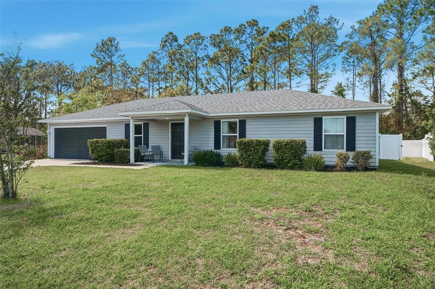 Welcome home to this charming and inviting 3-bedroom, 2-bath retreat, offering easy, comfortable living. Whether you’re searching for the perfect starter home, a peaceful place to settle down, or a smart investment opportunity, this home checks all the boxes.
Step inside and feel instantly at ease in the bright, open-concept living, dining, and kitchen space—designed for togetherness and everyday comfort. The kitchen truly feels like the heart of the home, featuring a large island with seating for four, perfect for morning coffee, casual dinners, or helping with homework while meals are prepared. Tile flooring throughout adds both charm and low-maintenance convenience.
The primary bedroom offers a cozy private escape, complete with a walk-in closet and its own en-suite bathroom. Two additional bedrooms and a spacious guest bath provide flexibility for family, visitors, or even a home office or hobby space.
Out back, you’ll fall in love with the huge vinyl-fenced yard that backs up to quiet woods—creating a peaceful, private setting that’s perfect for kids, pets, gardening, or simply relaxing at the end of the day.
With an extra-long driveway, a double car garage, and a location close to schools, shopping, medical facilities, hospitals, and easy interstate access, this home blends comfort, convenience, and value.
Whether you’re starting your journey, downsizing into something more manageable, or looking to generate strong rental income, this cozy home is full of opportunity and ready to welcome its next chapter. Don't let this one pass you by! Make an appointment for a tour of this charming home.